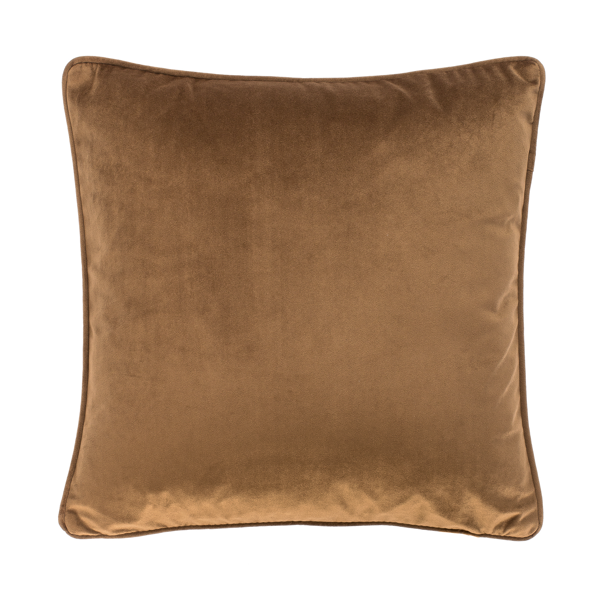 Cushion (filled) Microvelvet 45X45CM, truffle
