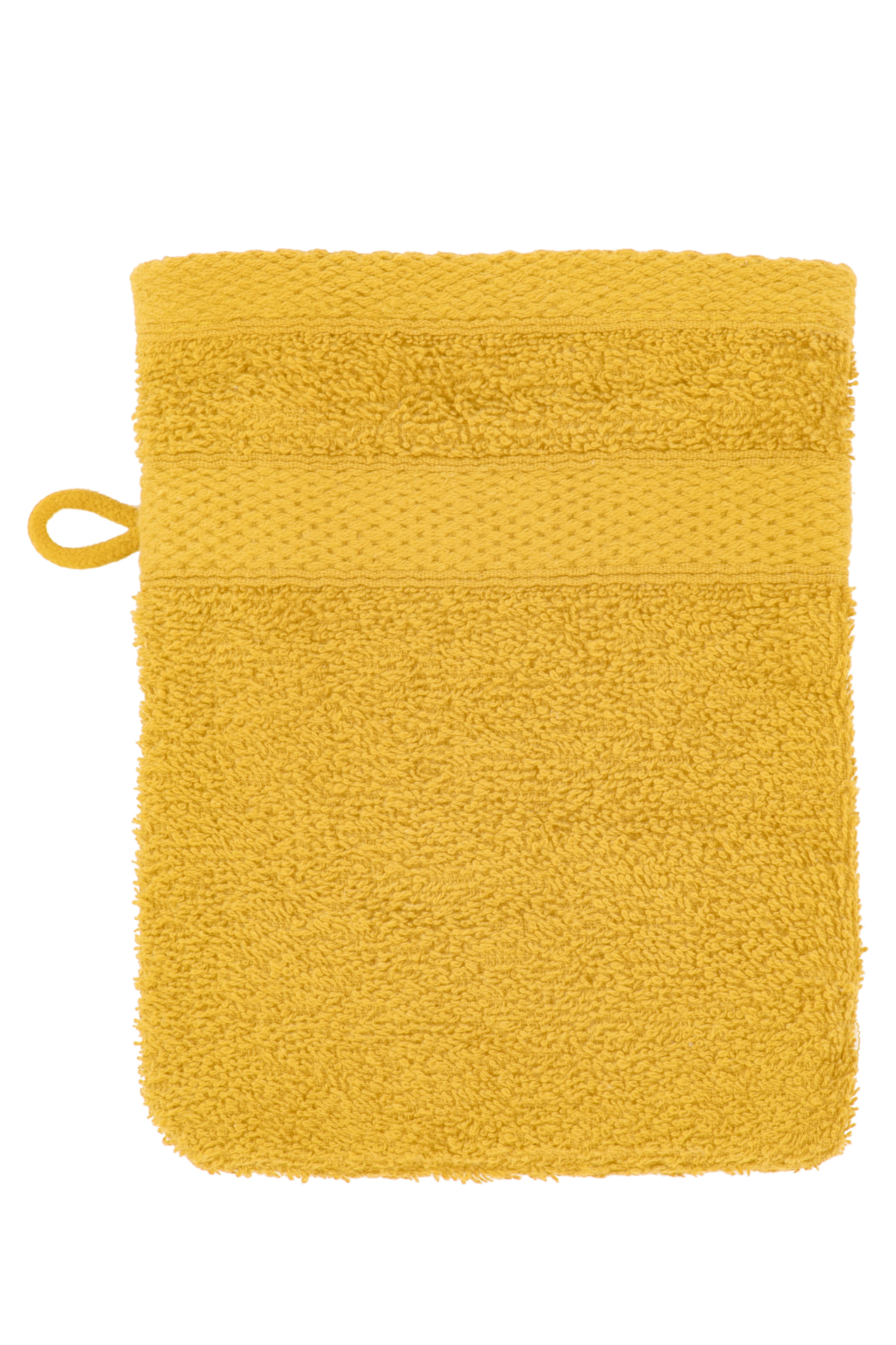 Washing glove RIVA  - SET/2 - 15x21 cm, yellow