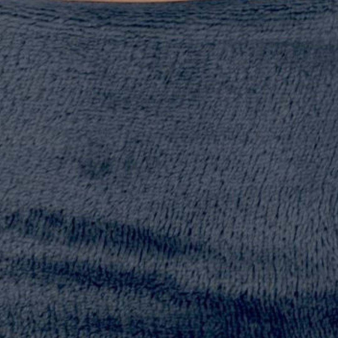 Plaid COSY Microflannel 240x220cm, insigna blue