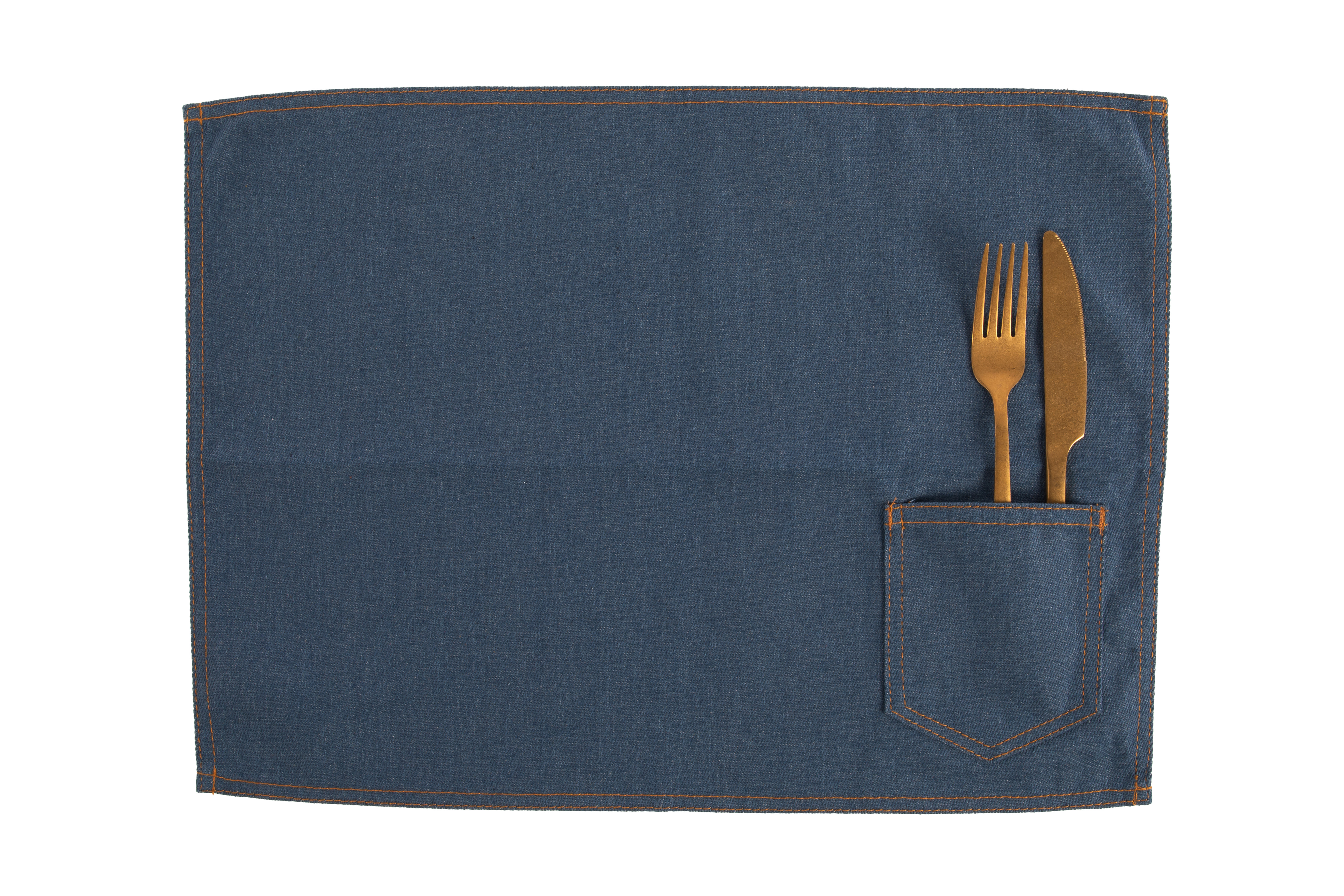 Placemat INDIGO - 33x45 cm, donkerblauw