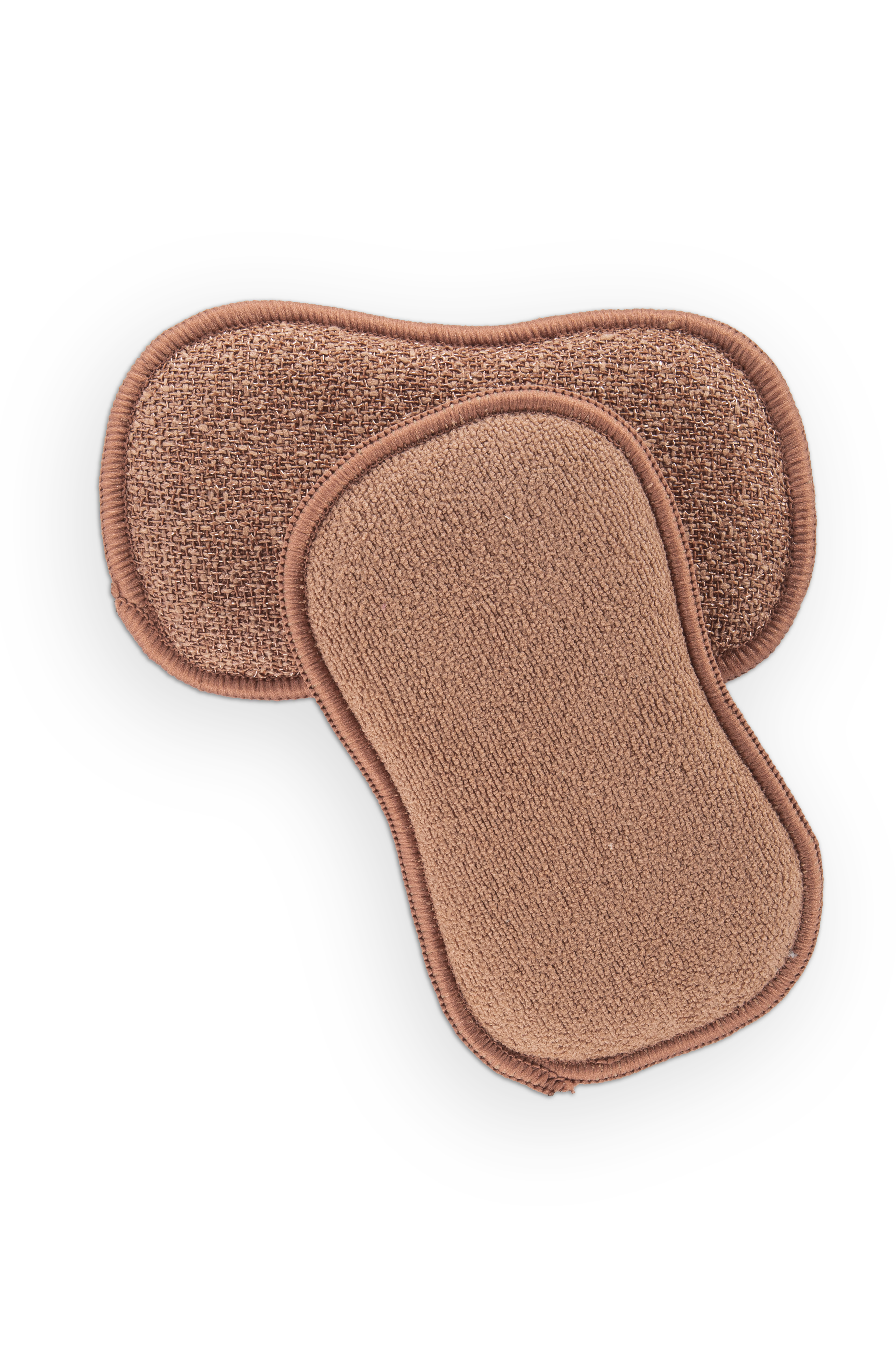 Spons ESSENTIALS - SET/3 - 16,5x9 cm, cognac