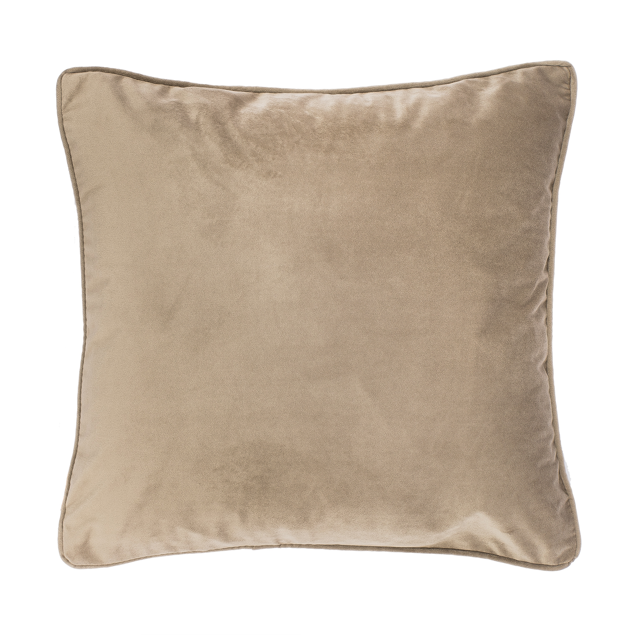 Cushion (filled) Microvelvet 60X60CM, taupe