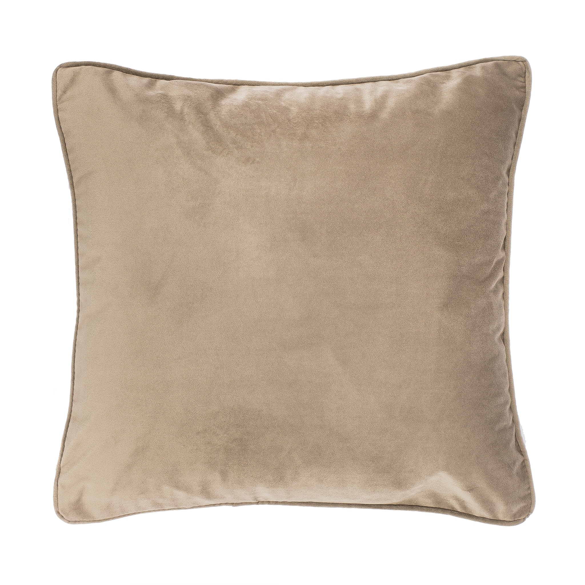 Coussin (rempli) Microvelvet 60X60CM, taupe