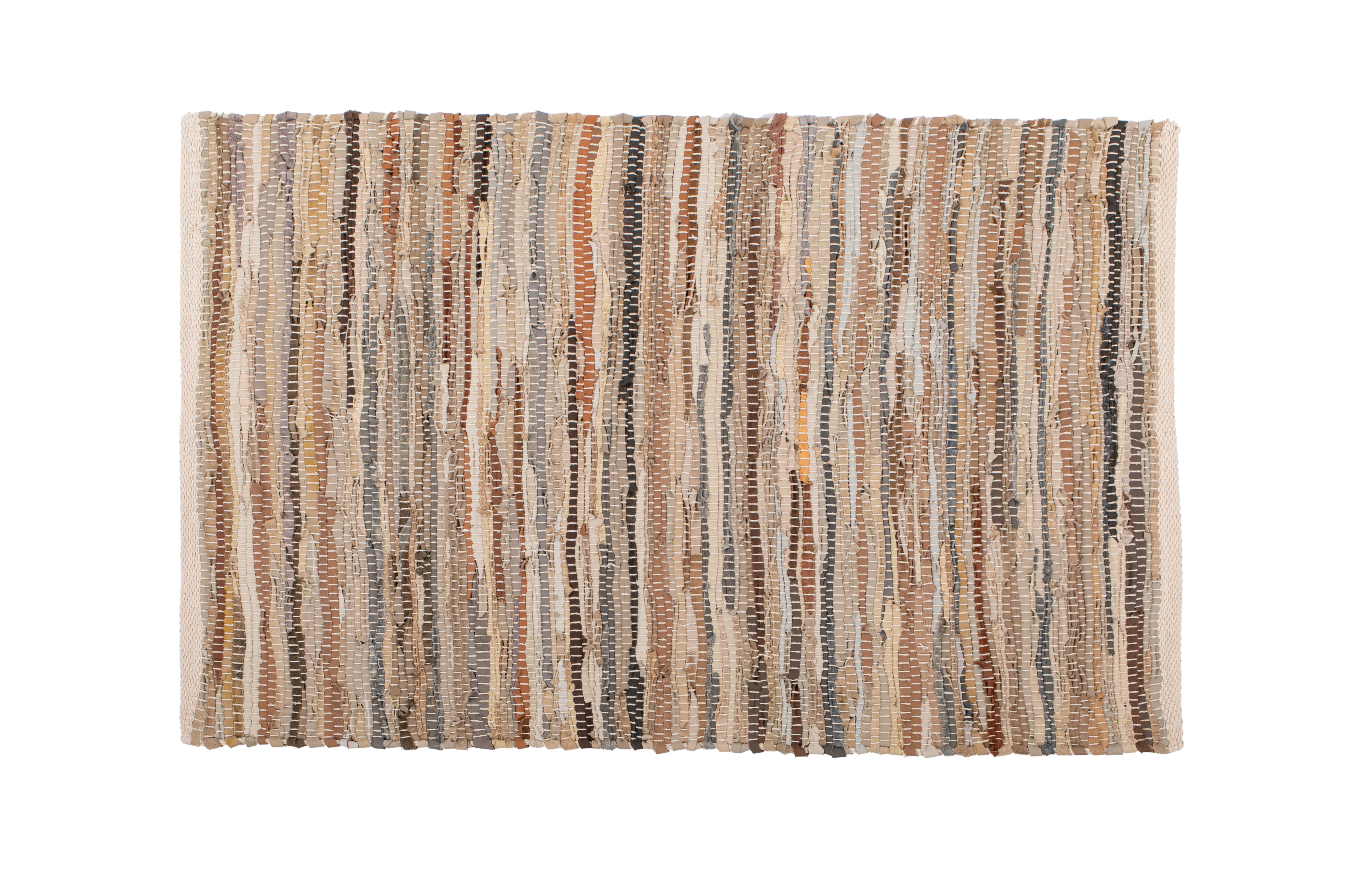 Carpet - leather NAYYA, 60x90cm, camel