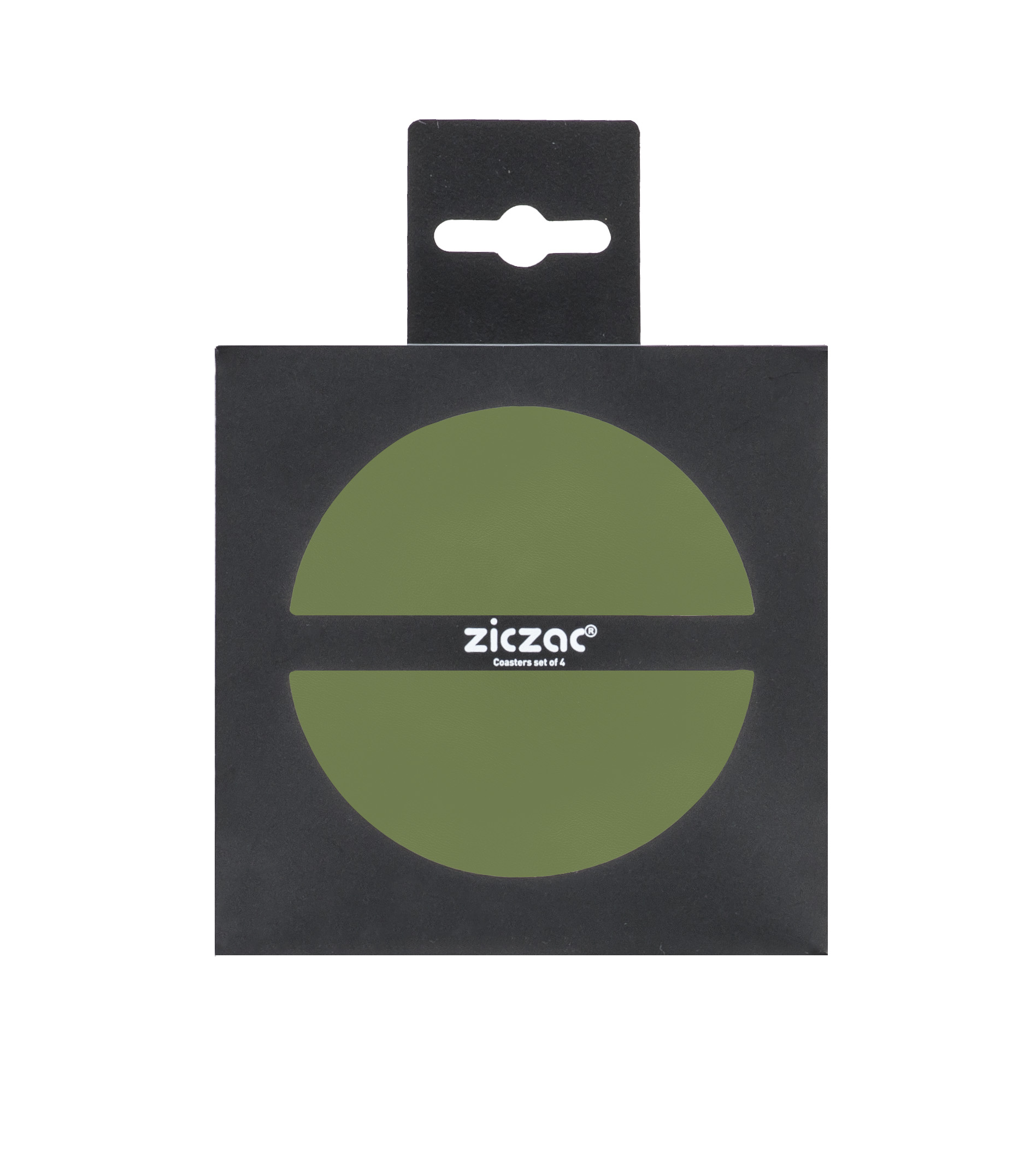 Coaster TOGO - SET/4 - Rond - 10 cm, dill