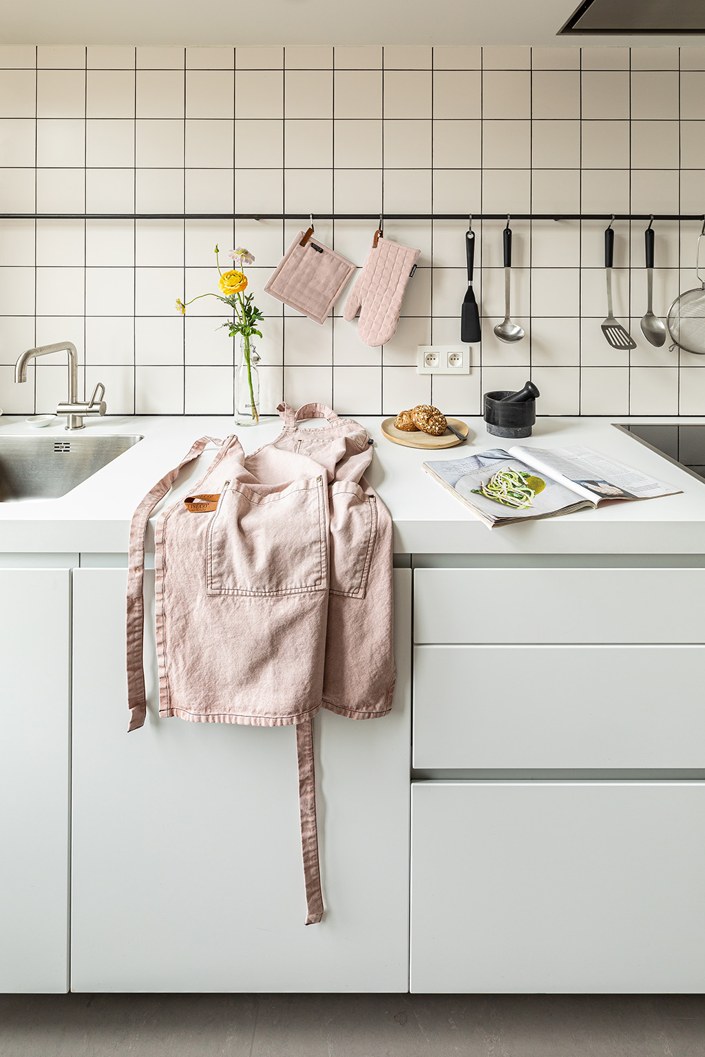 Potholder HAVANA - SET/2 - 20x20 cm, pink
