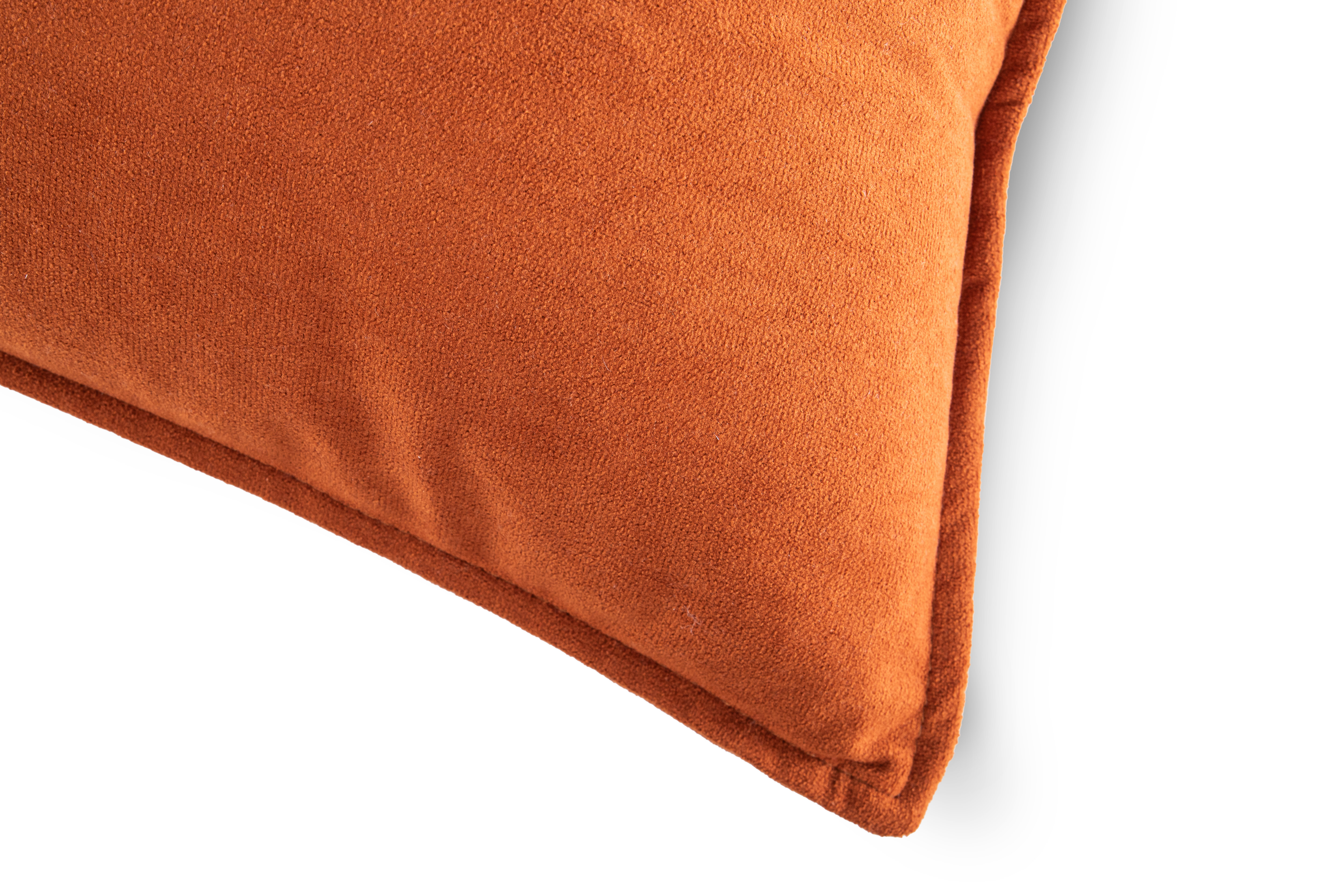 Coussin (rempli) ROY - 45x45 cm, cognac