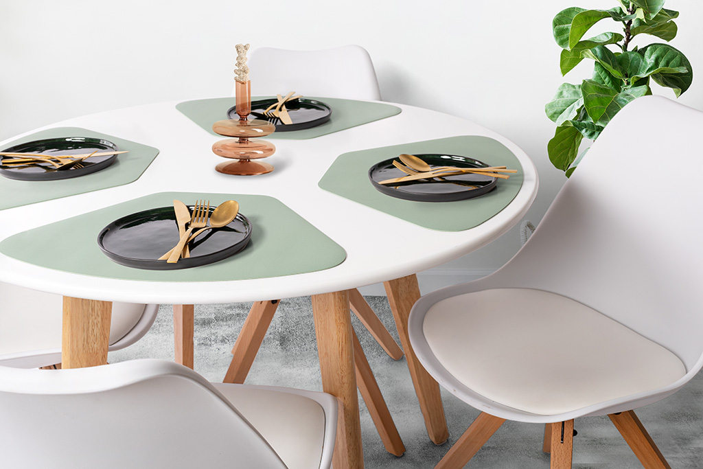 Set de table TOGO WEDGE, 32x48cm, malachite vert