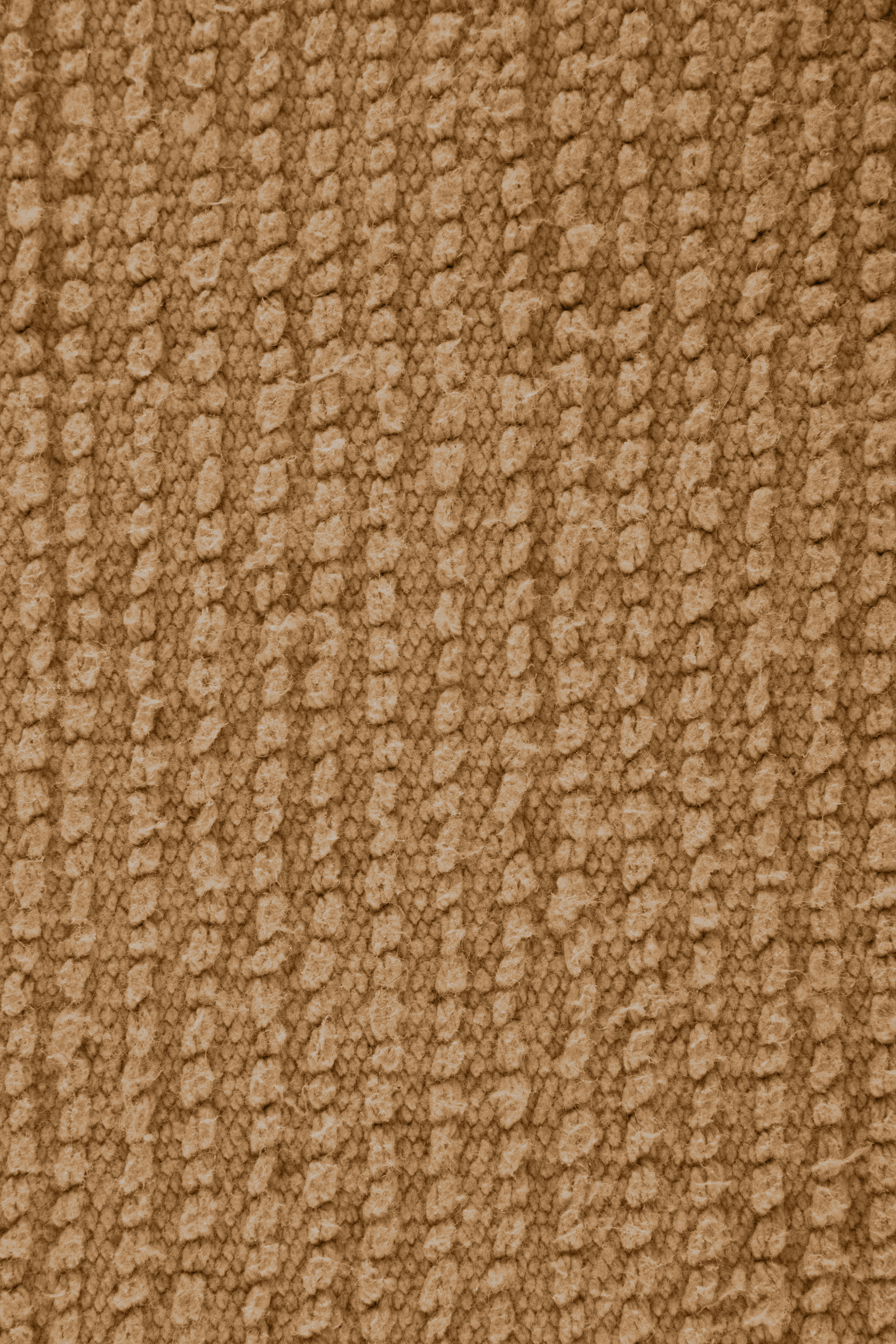 Toilet mat RIVA - cotton anti-slip, 50x45cm, indian tan
