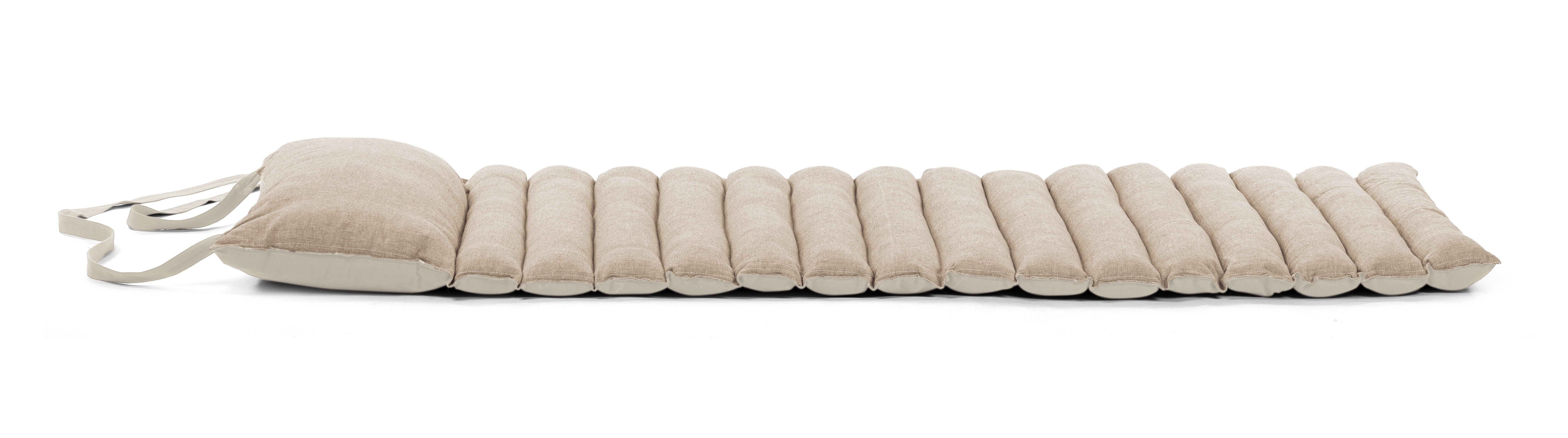 Futon mat CHAMBRAY - 180x60cm, taupe