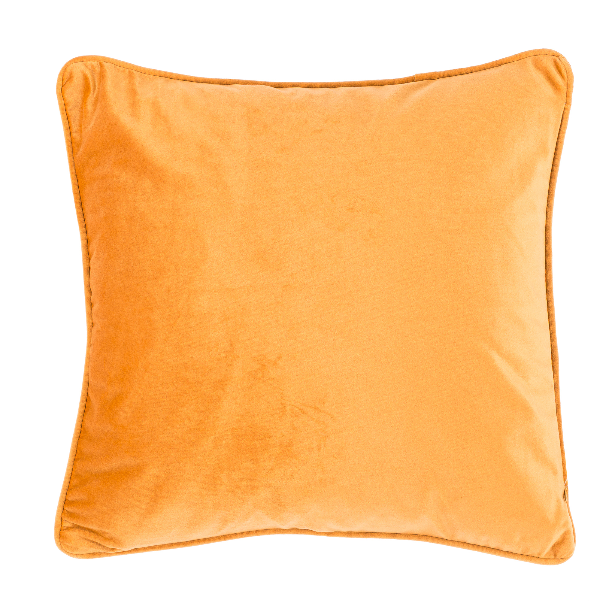 Cushion (filled) Microvelvet Mustard 45X45CM