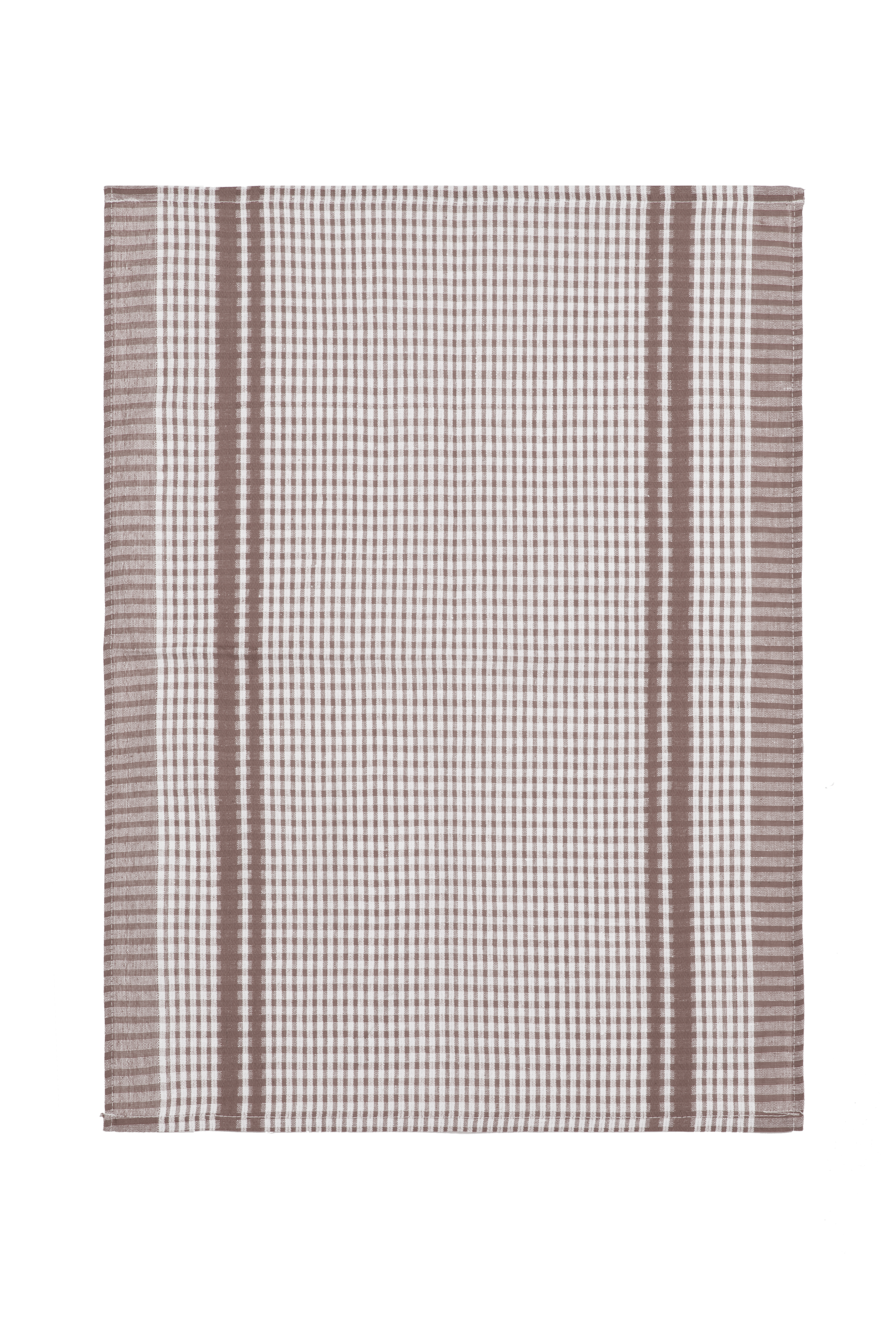 Kitchen towel WAFFLE - SET/6 - 50x70 cm, taupe