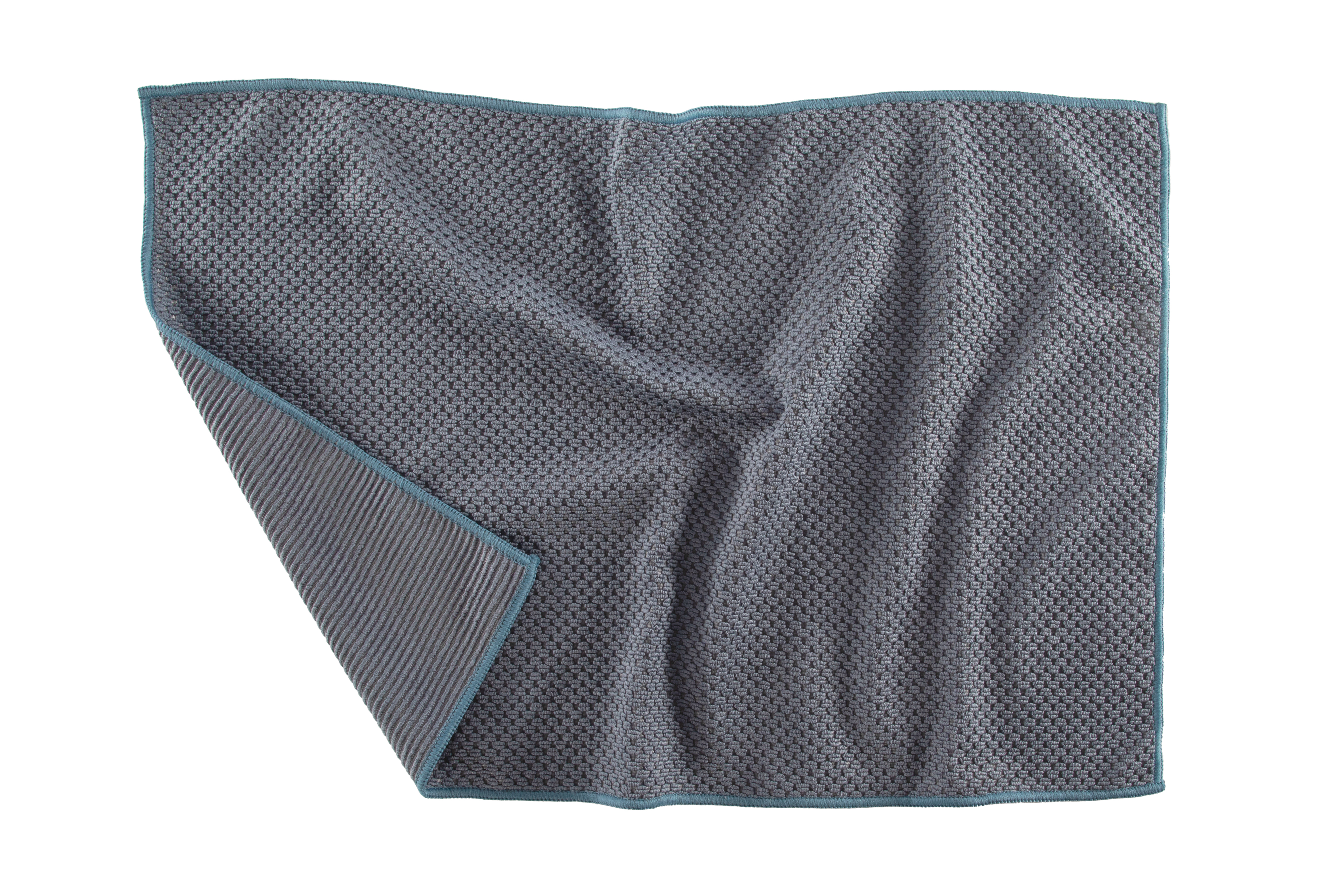 Torchon RICE - SET/2 - microfibre - 40x60 cm, blue stone