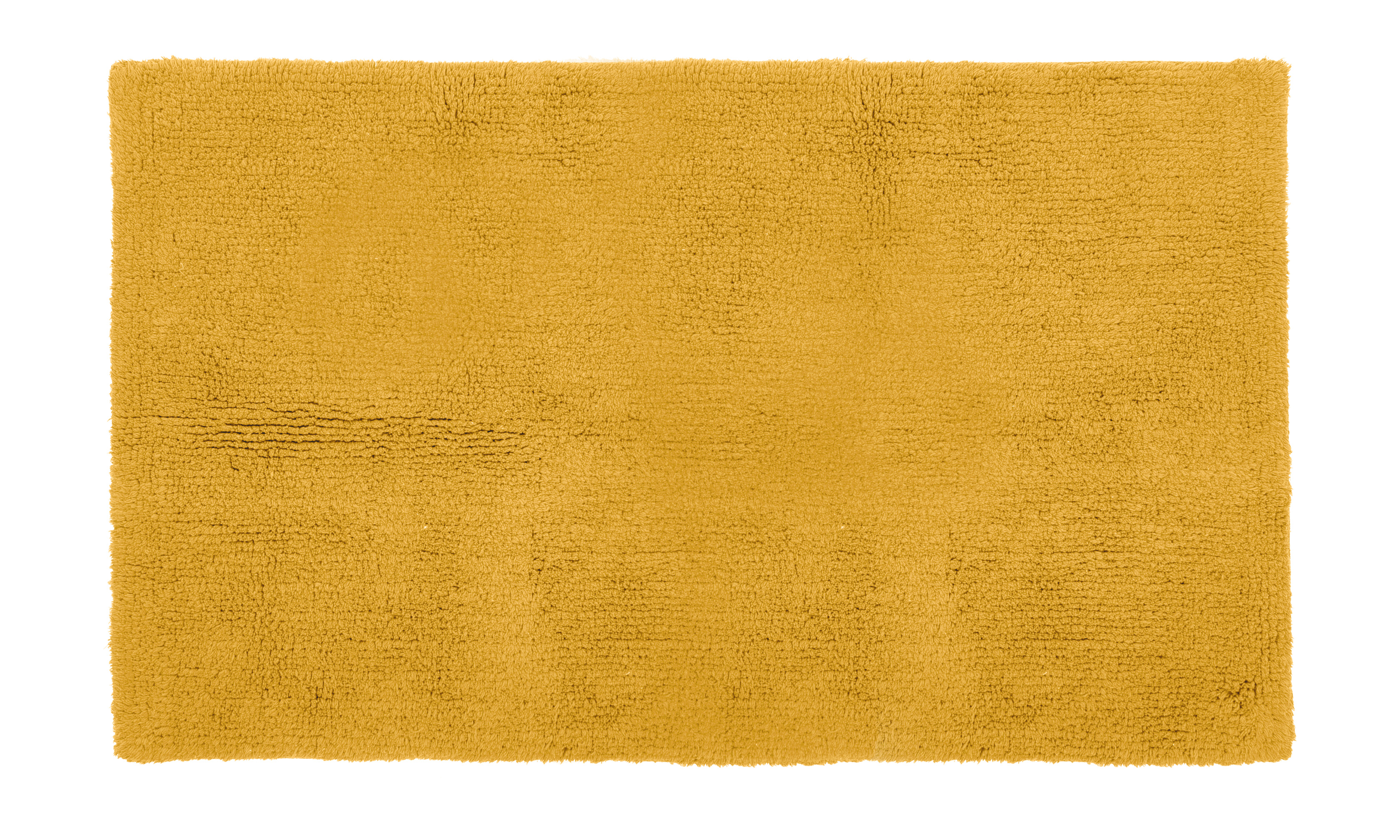 Bath carpet RIVA - cotton anti-slip, 60x100cm, sunflower yellow