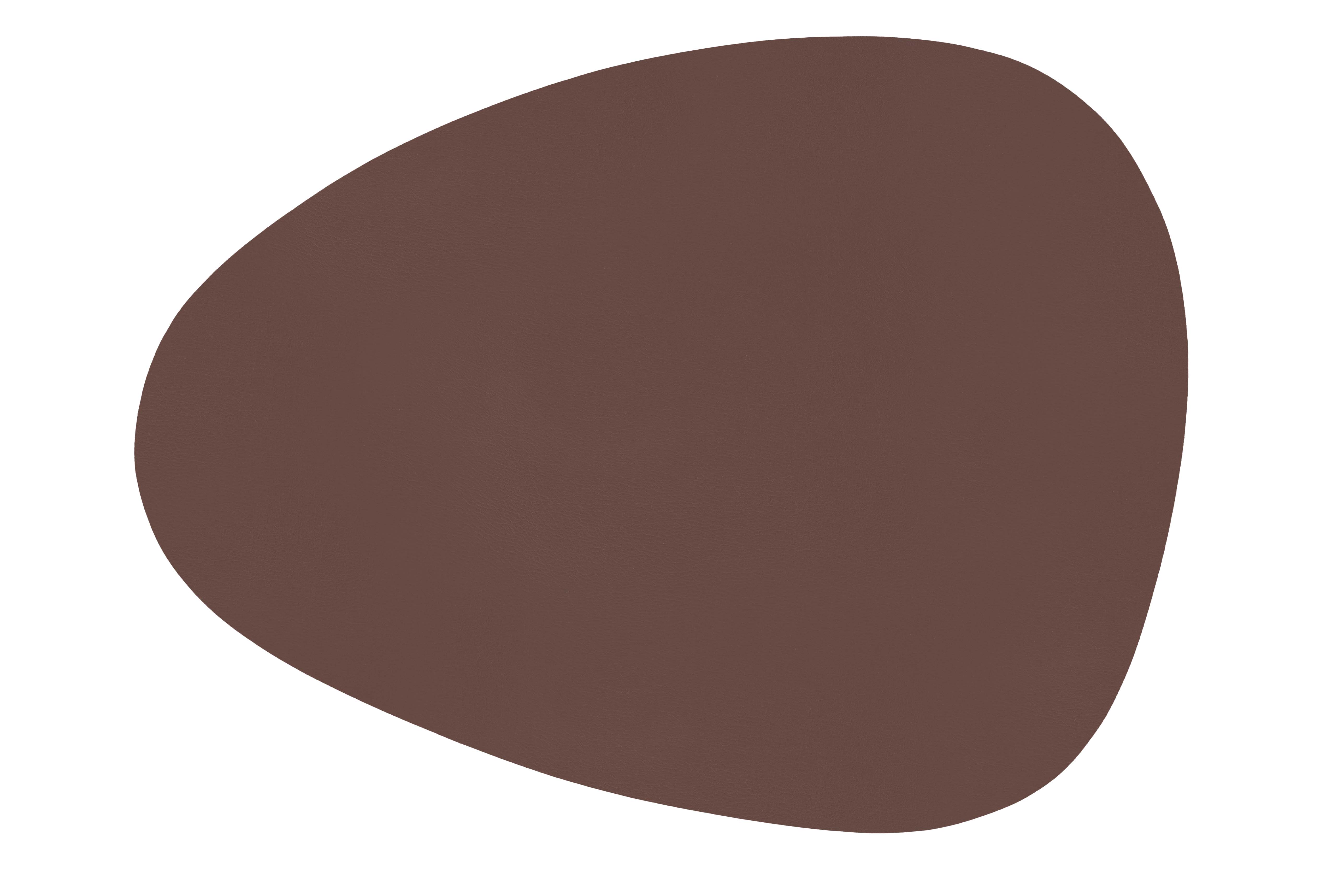 Placemat STONE - TOGO - 43x22cm, brown