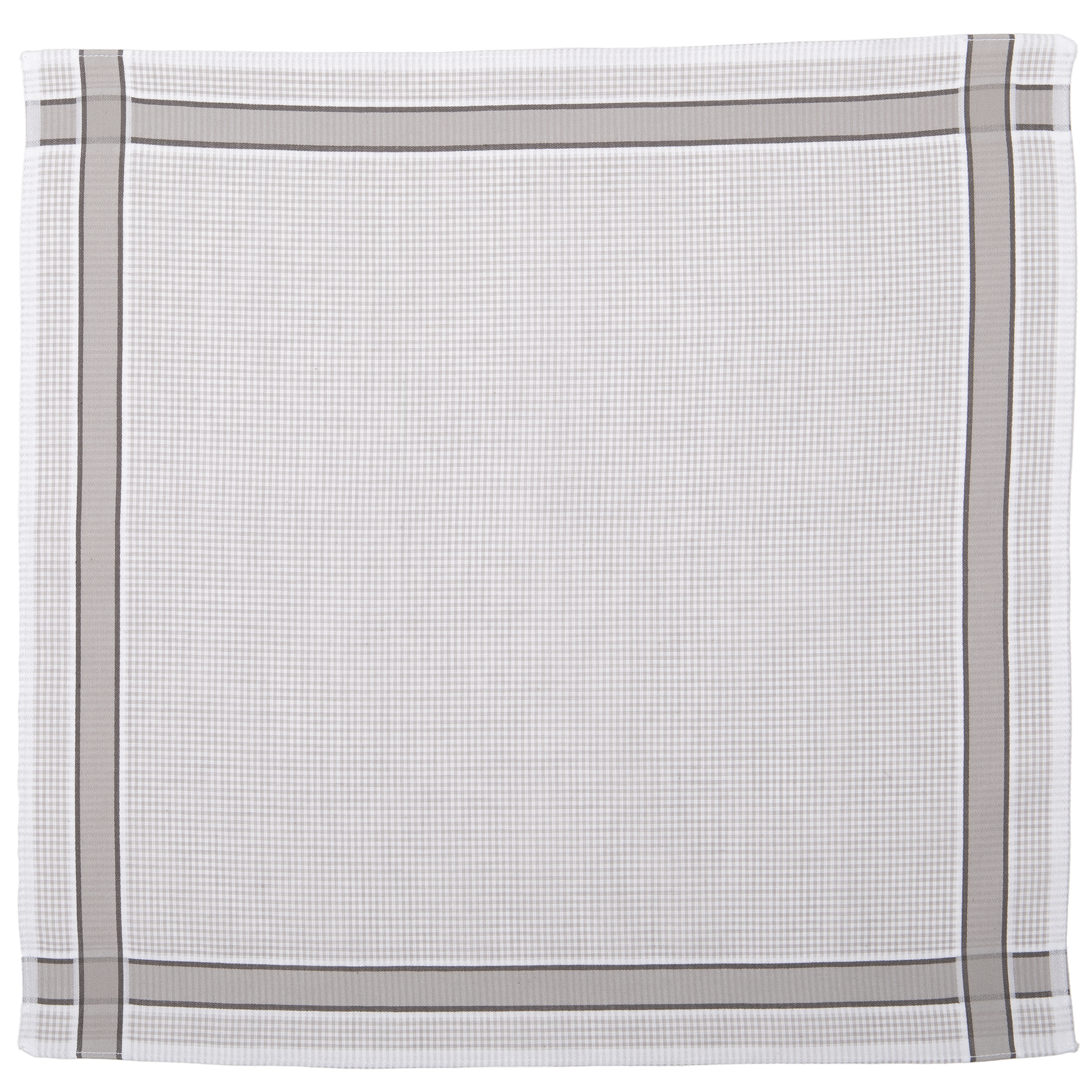 Mouchoirs homme ALTO 4 - SET/6 - 40x40 cm, gris