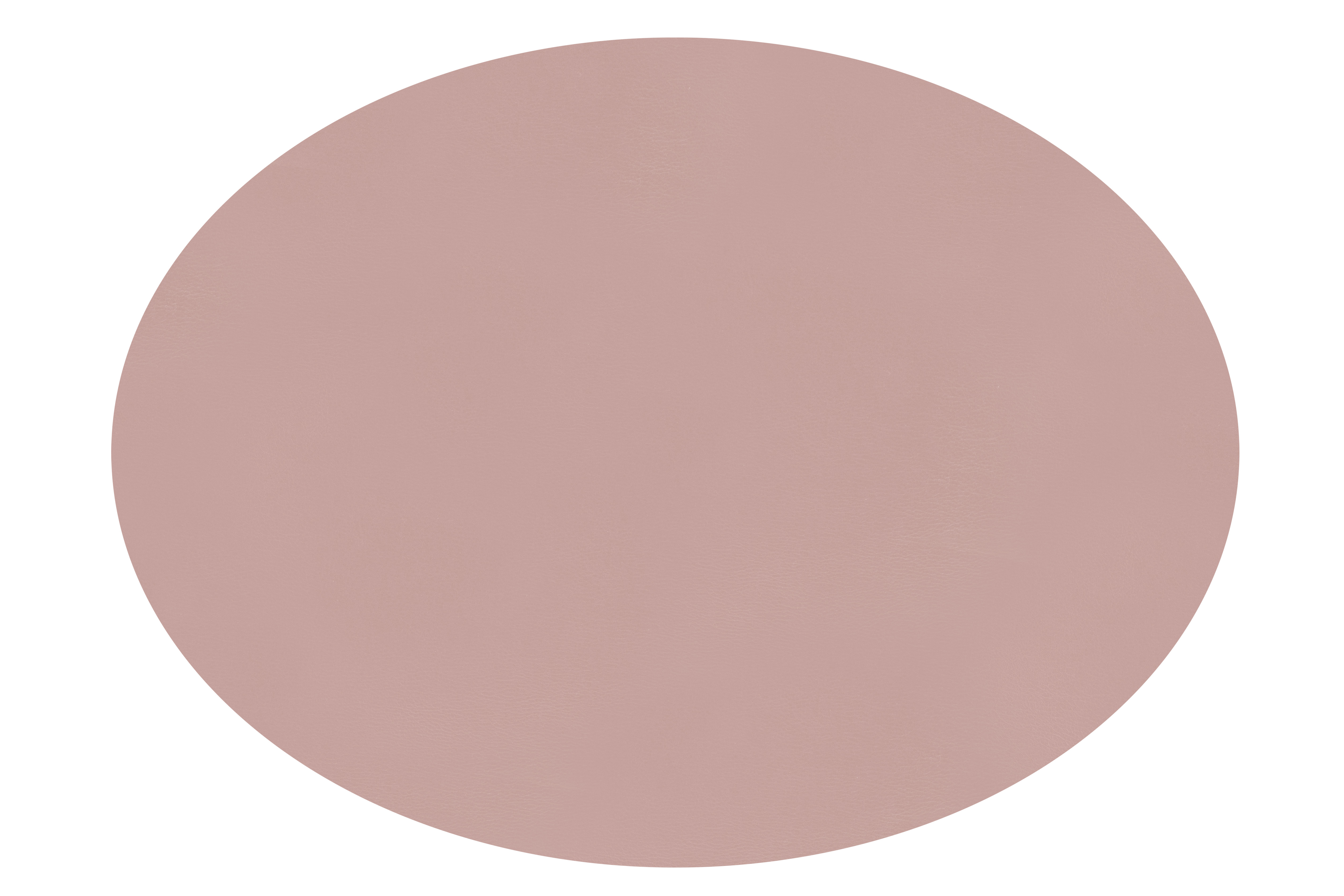 Placemat TOGO, oval, 33x45cm, mauve