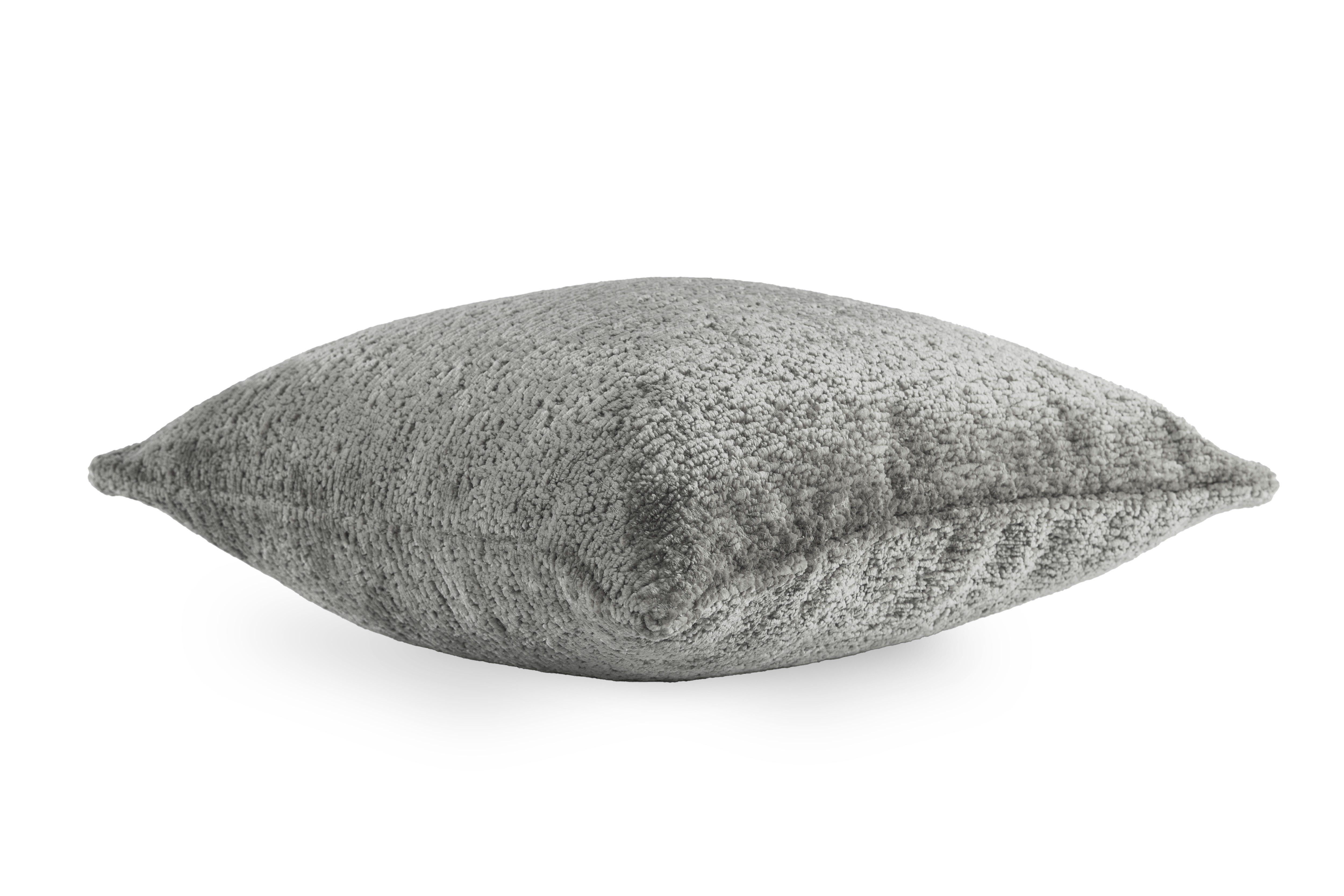 Cushion (filled) JULIE - 45x45 cm, grey
