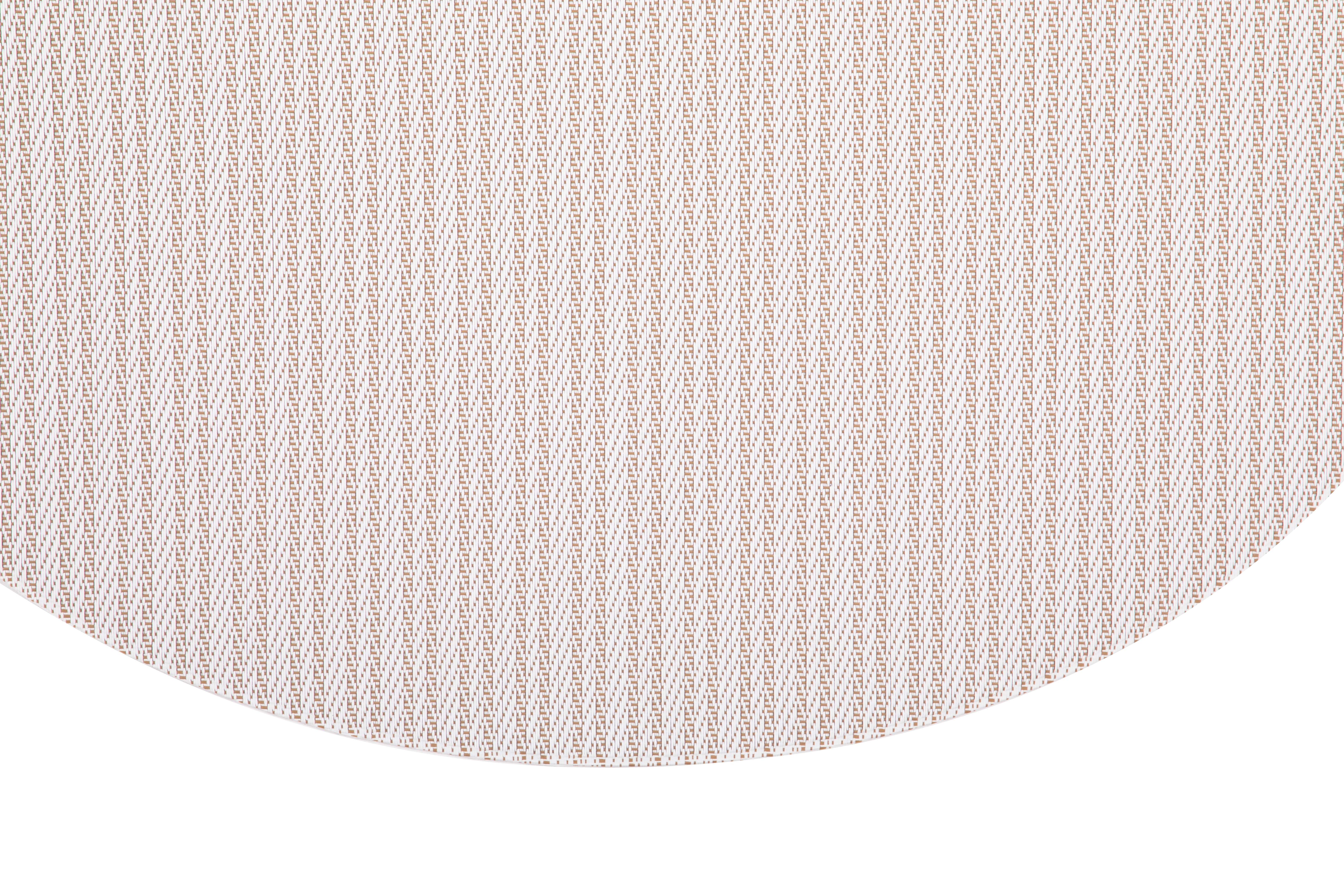 Placemat FALLON oval, 33x45cm, double stripe sand