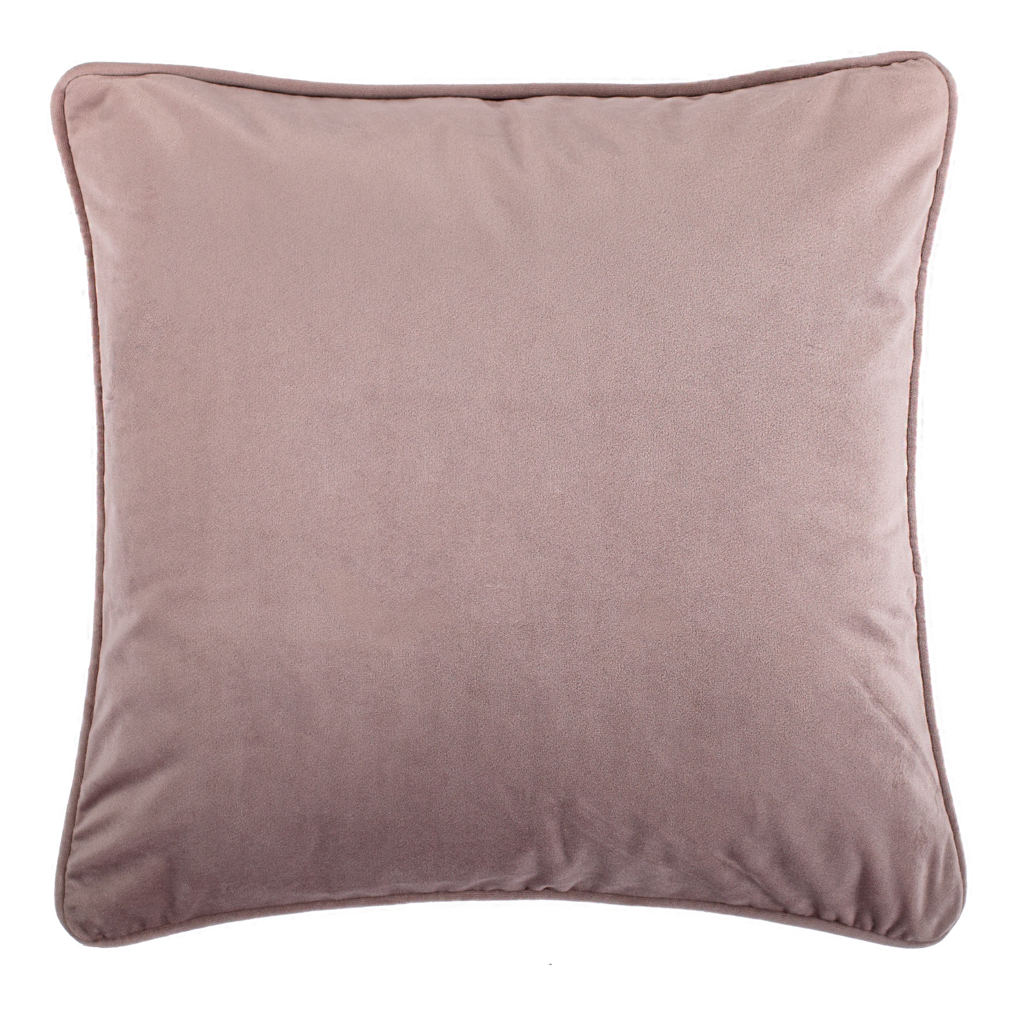 Cushion (filled) Microvelvet 45X45CM, mauve