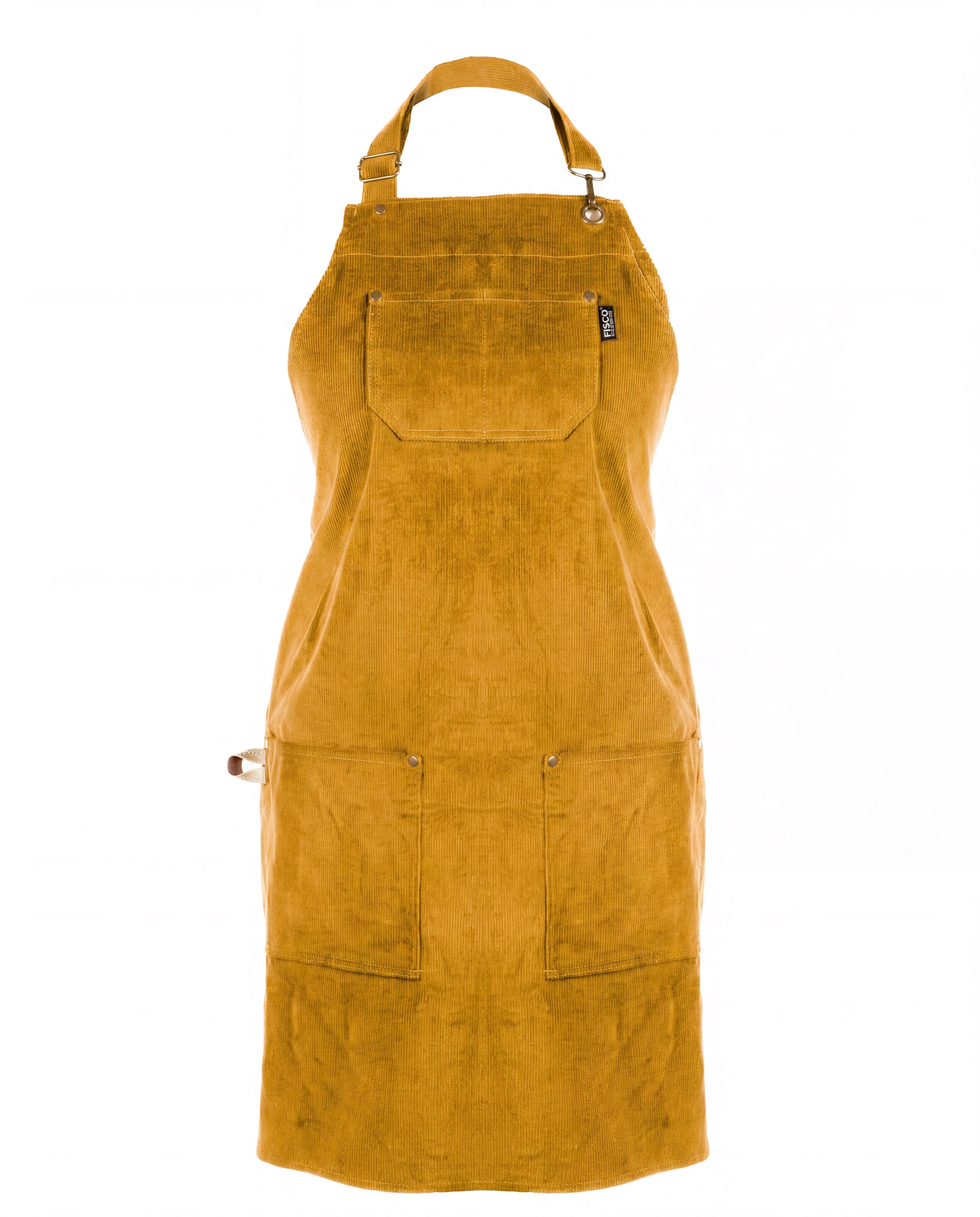 Apron VELMAR - 70x85 cm, mustard