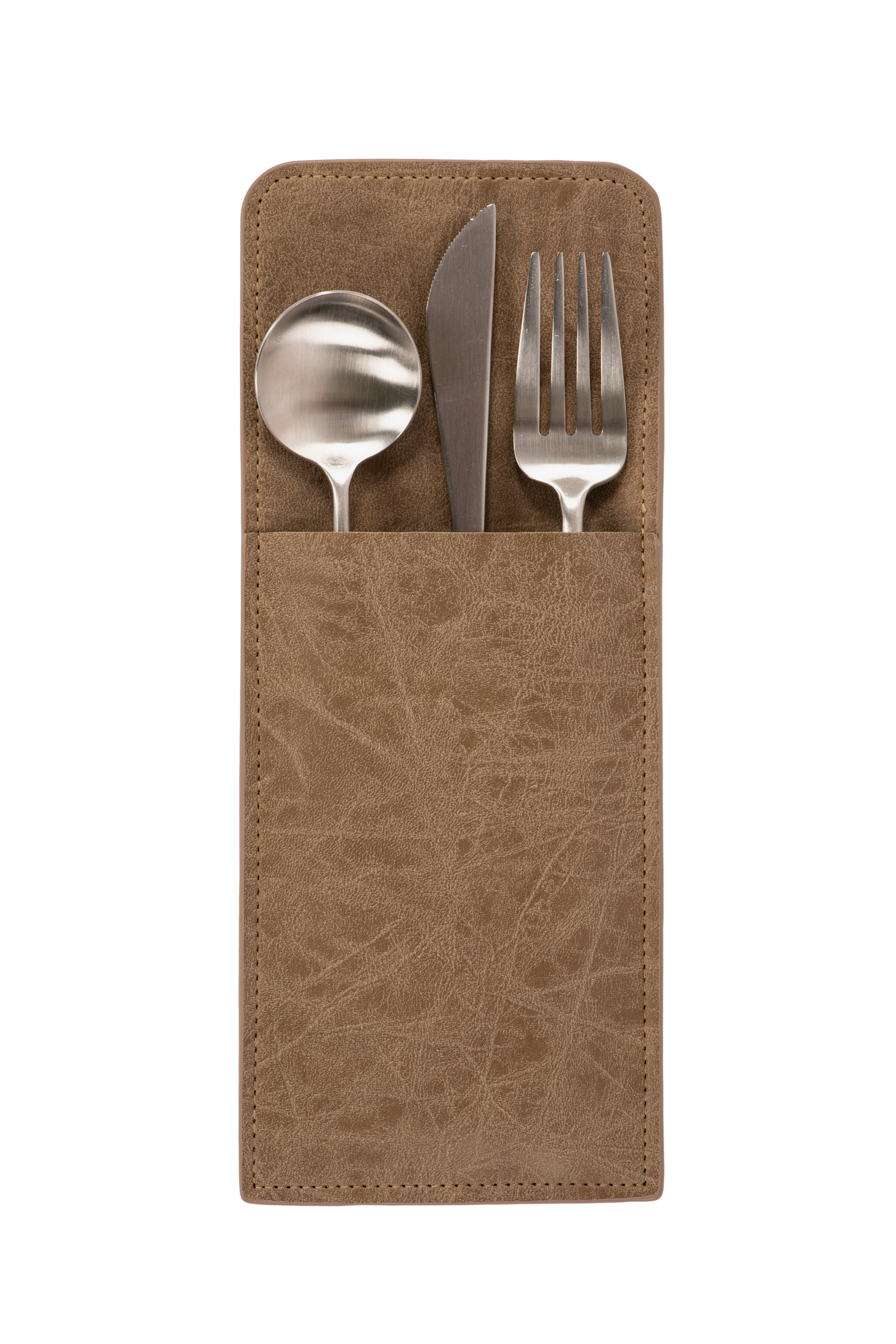 Cutlery holder TRUMAN, 25 x 10 cm, taupe