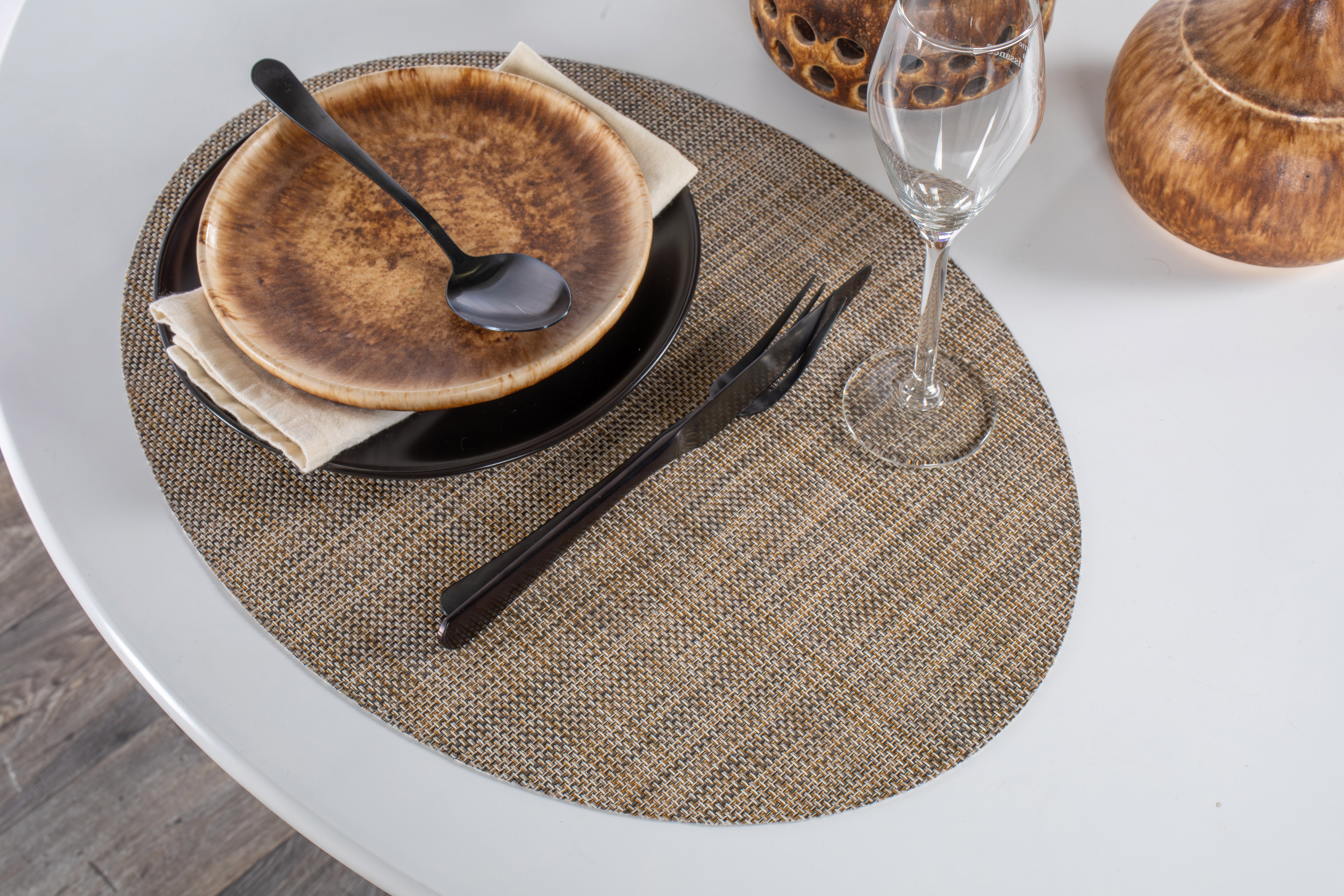 Placemat PURUS - Microban® - 33x46 cm, zand