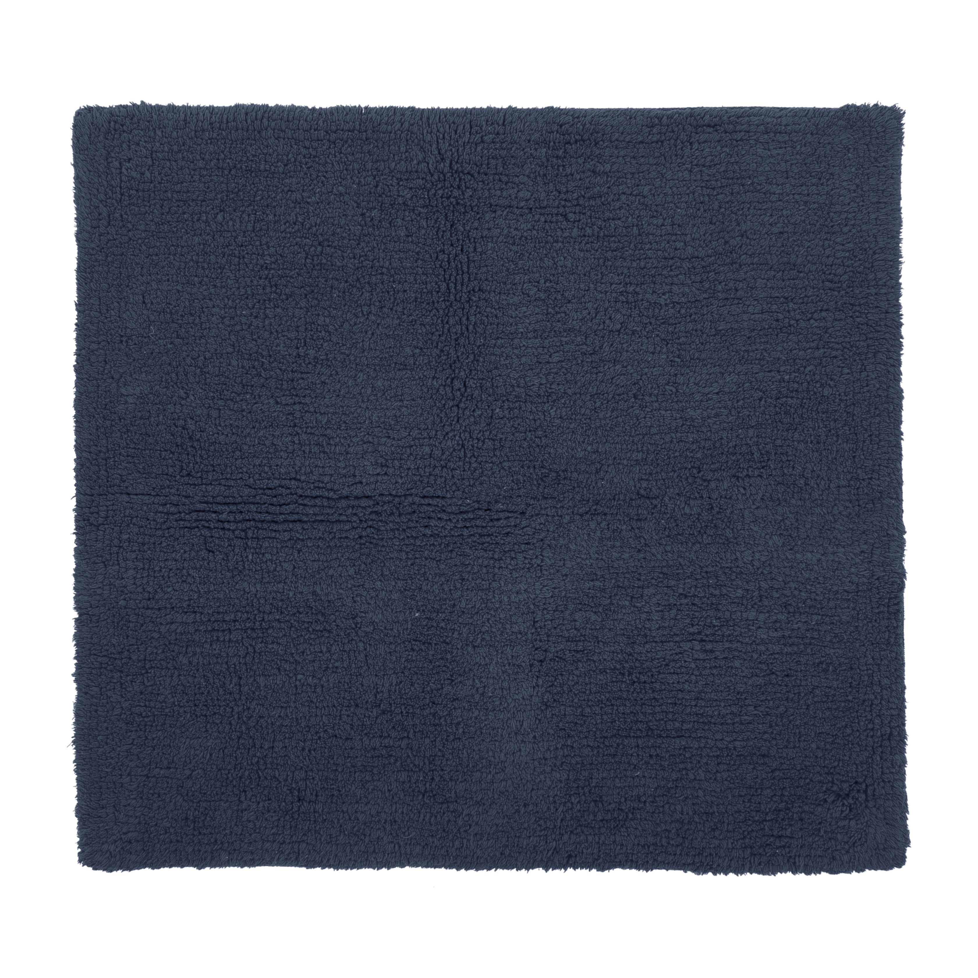 RIVA tapis de bain - coton antidérapant, 60x60cm, blue insigna