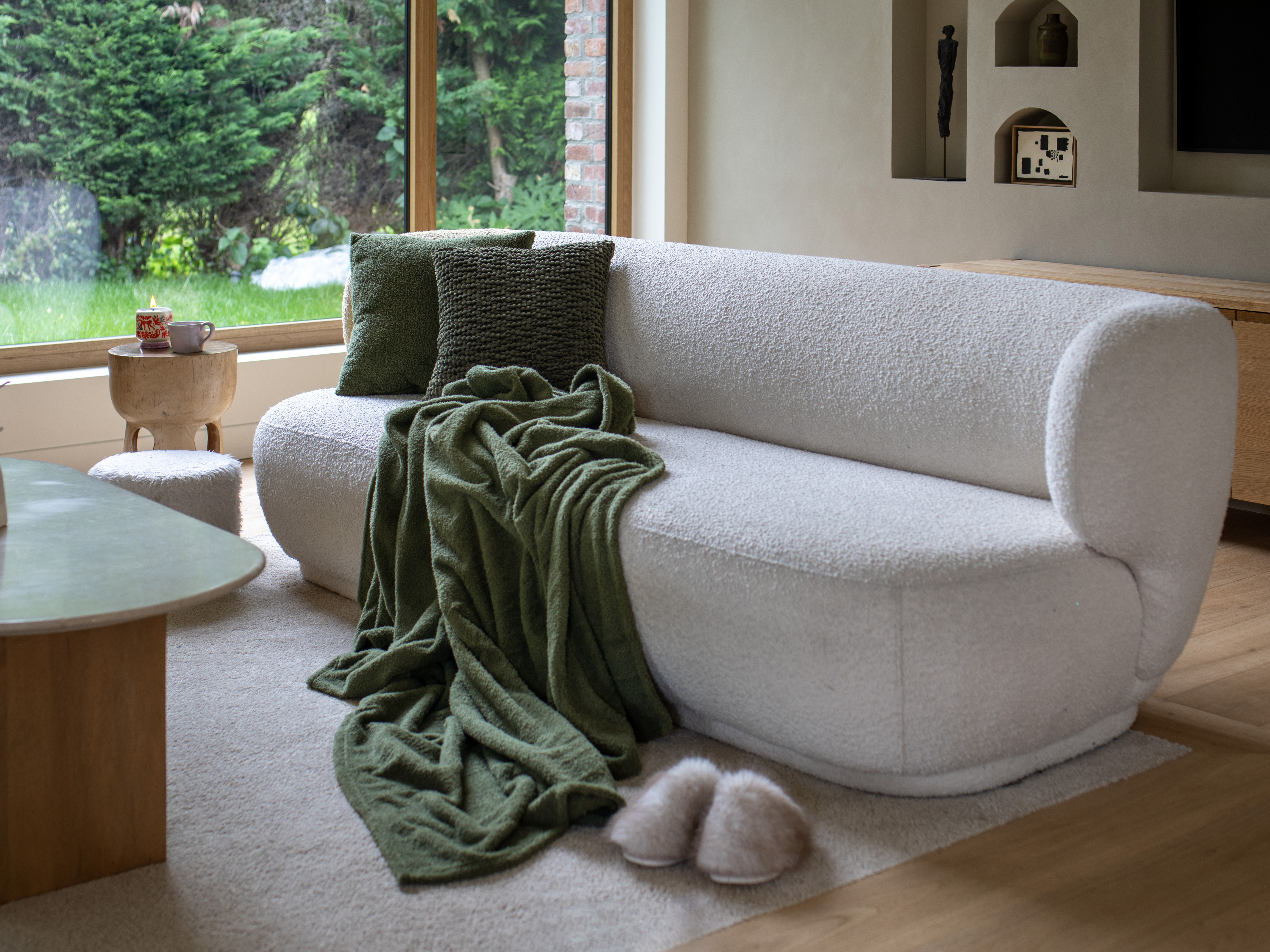 Plaid COCOON - 150x200 cm, groen