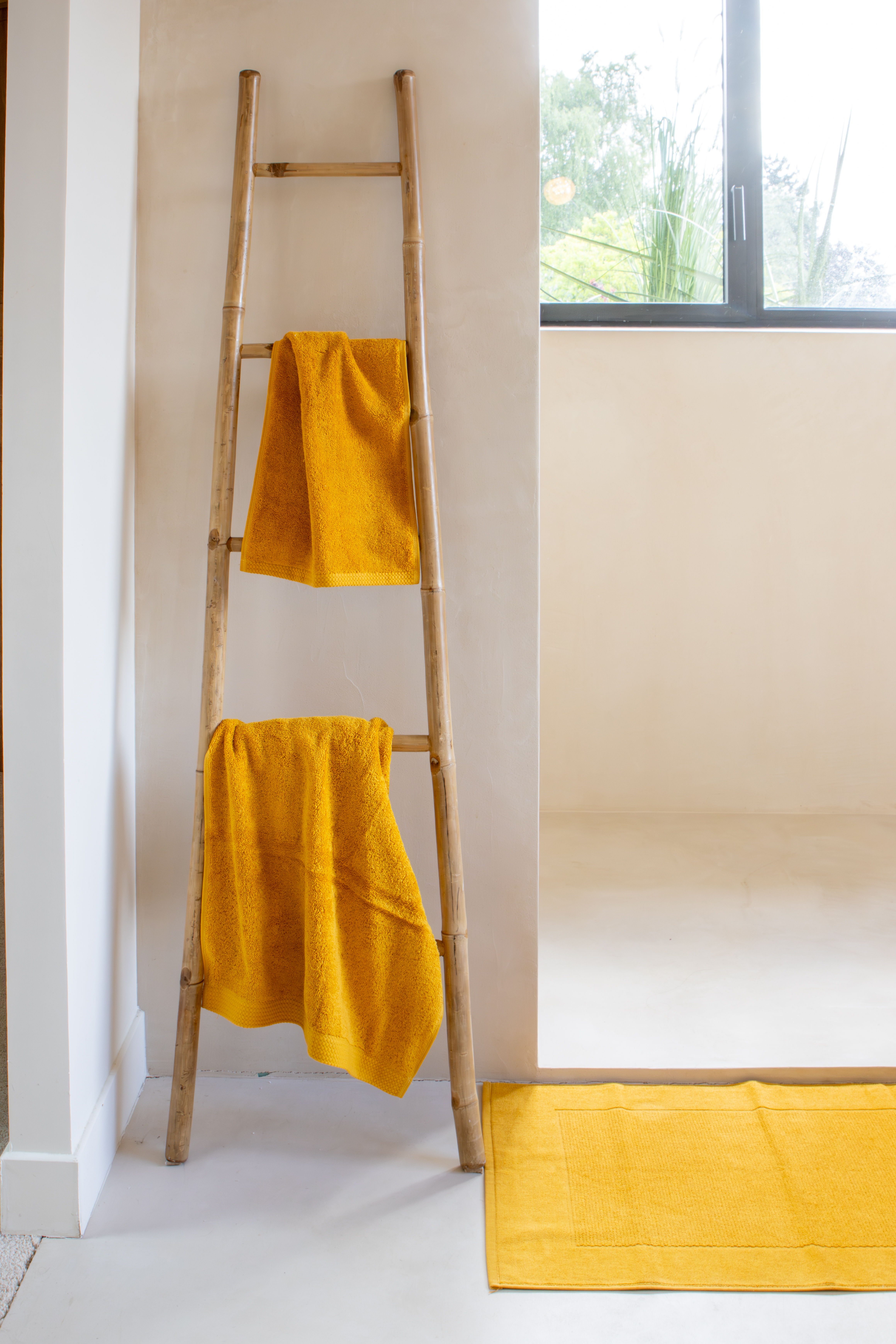 Bath towel DELUX - 50x100 cm, tangerine