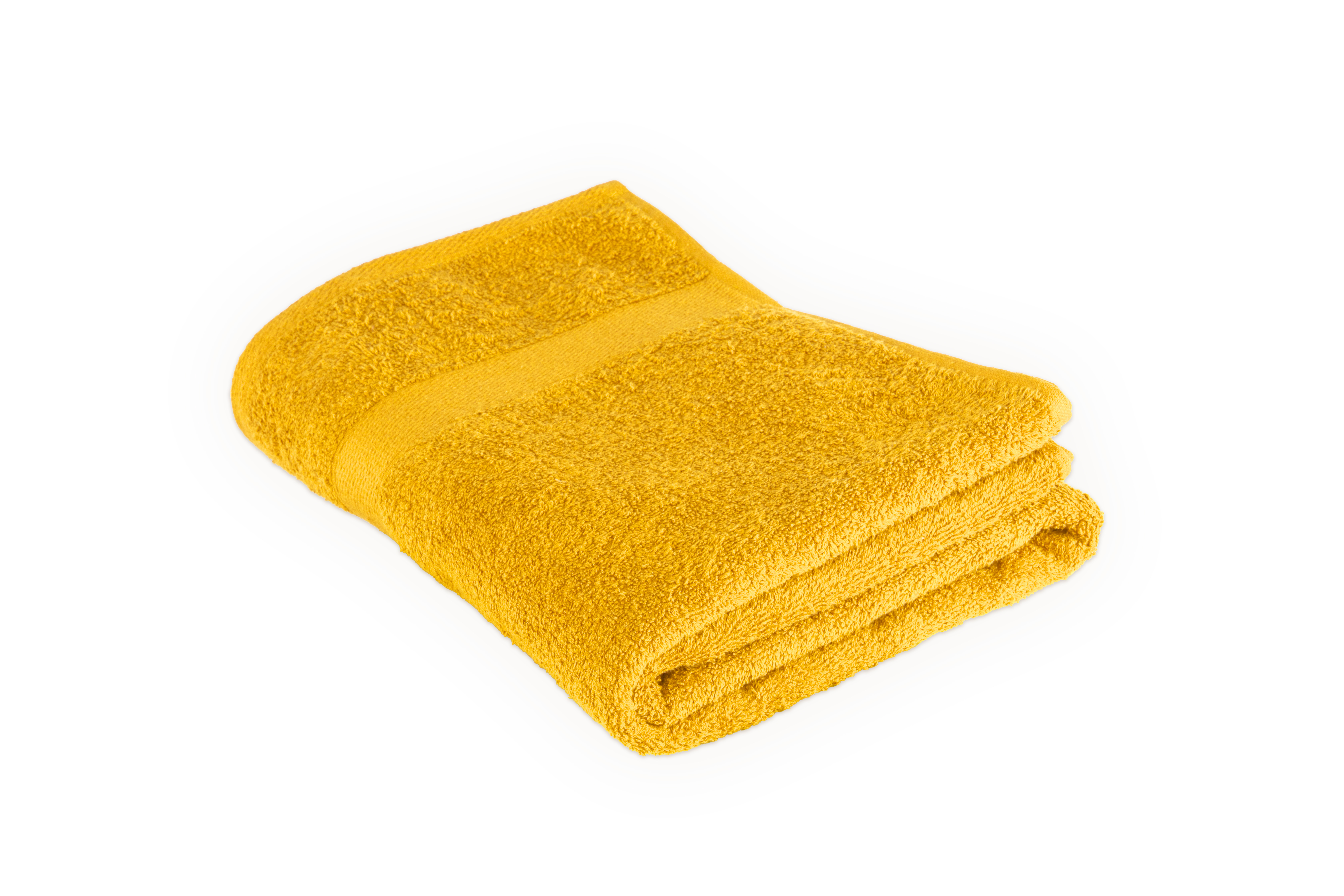 Shower towel 100x150cm, sunflower yellow
