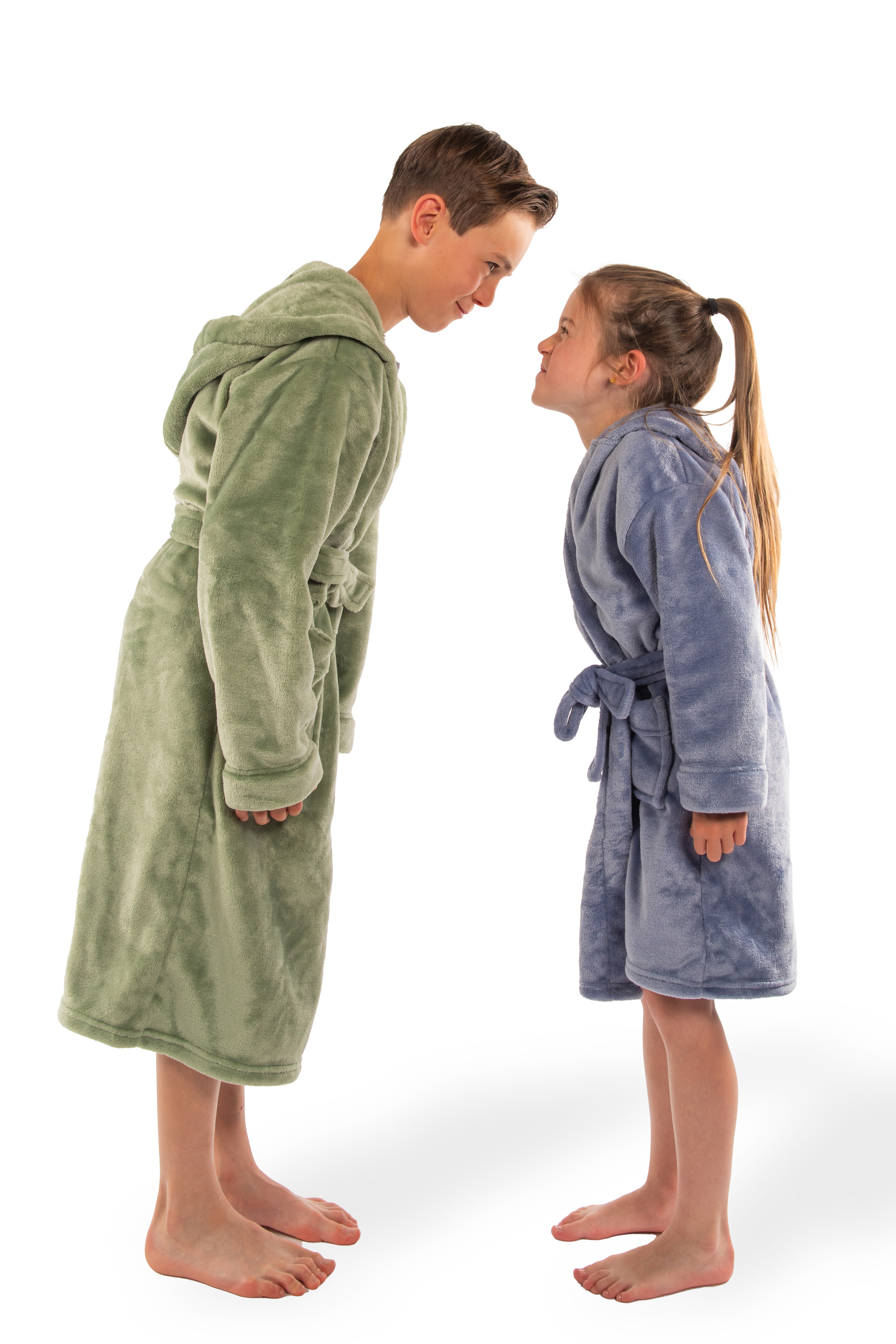 Peignoir COSY DELUX - 158/164, sea green