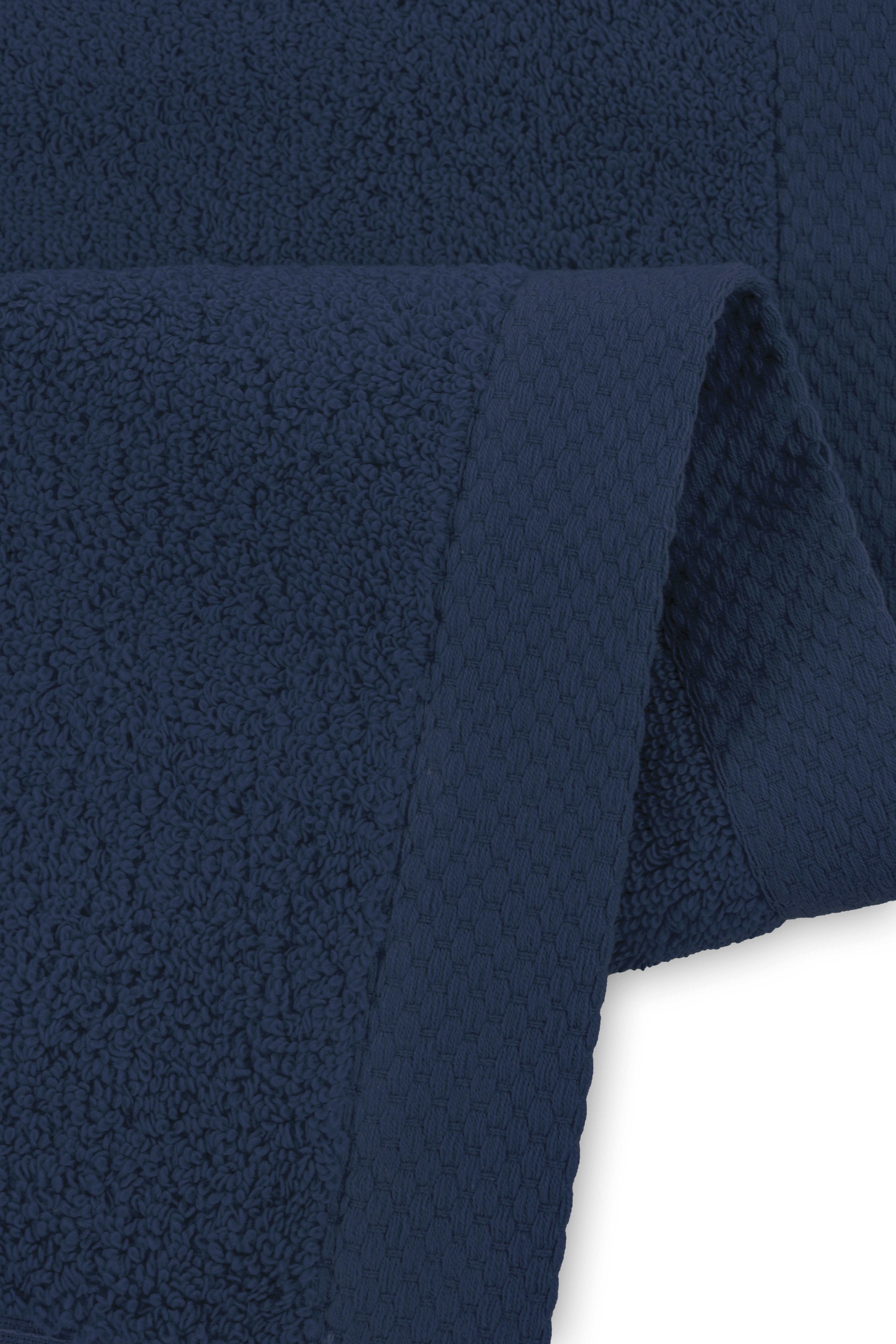 Shower towel DELUX 100x150cm, dark blue