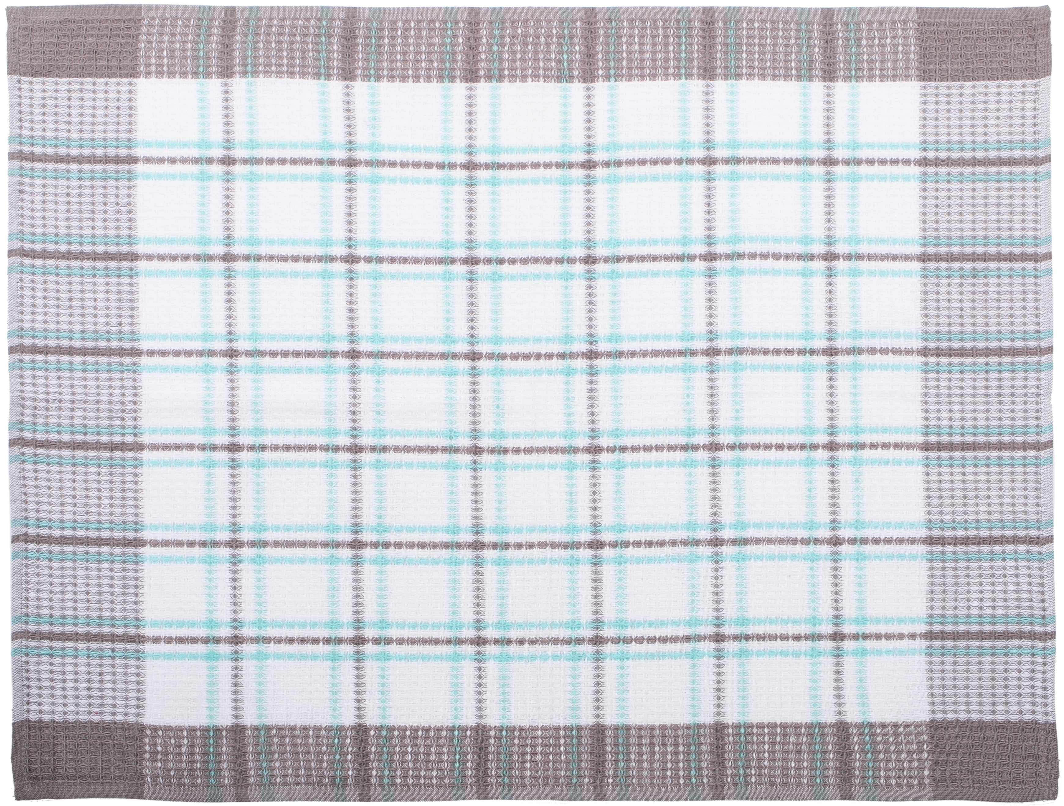 Torchon  HONEY WAFFLE - SET/4 - 50x70 cm, turquoise