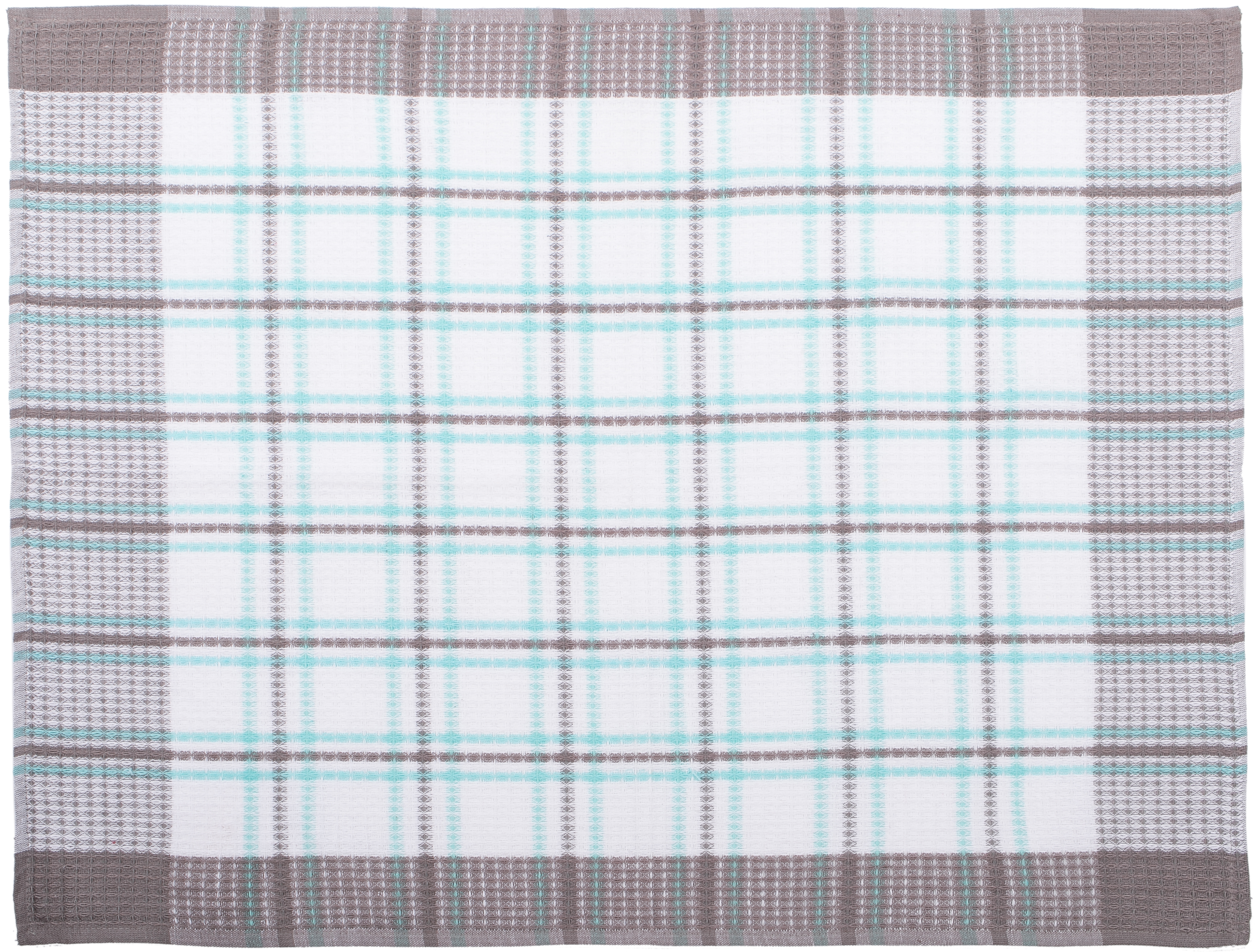 Keukenhanddoek HONEY WAFFLE 50x70cm - set (4 stuks), turquoise