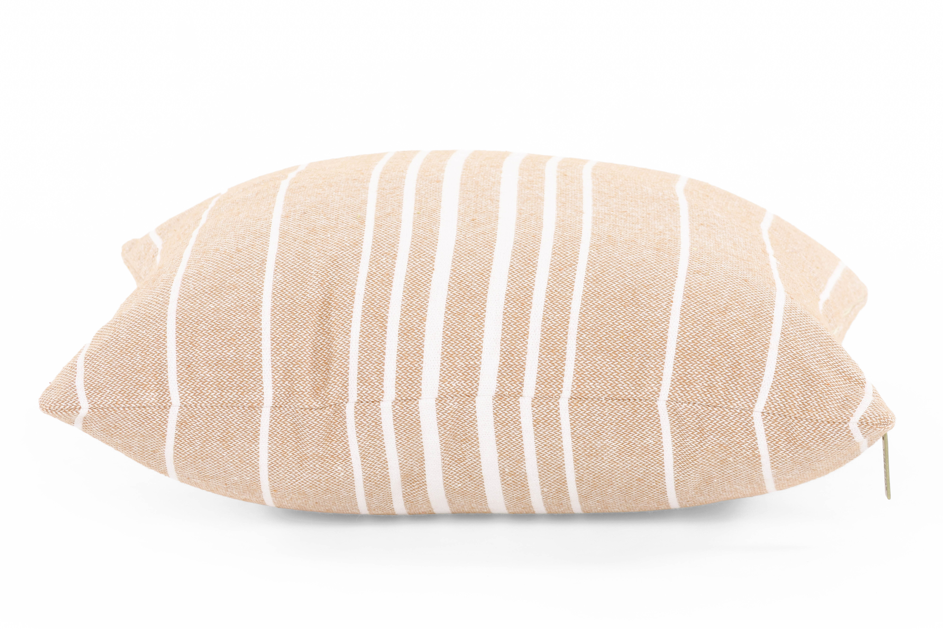 Coussin décoratif (garni) SOLENE - 45x45 cm, sable