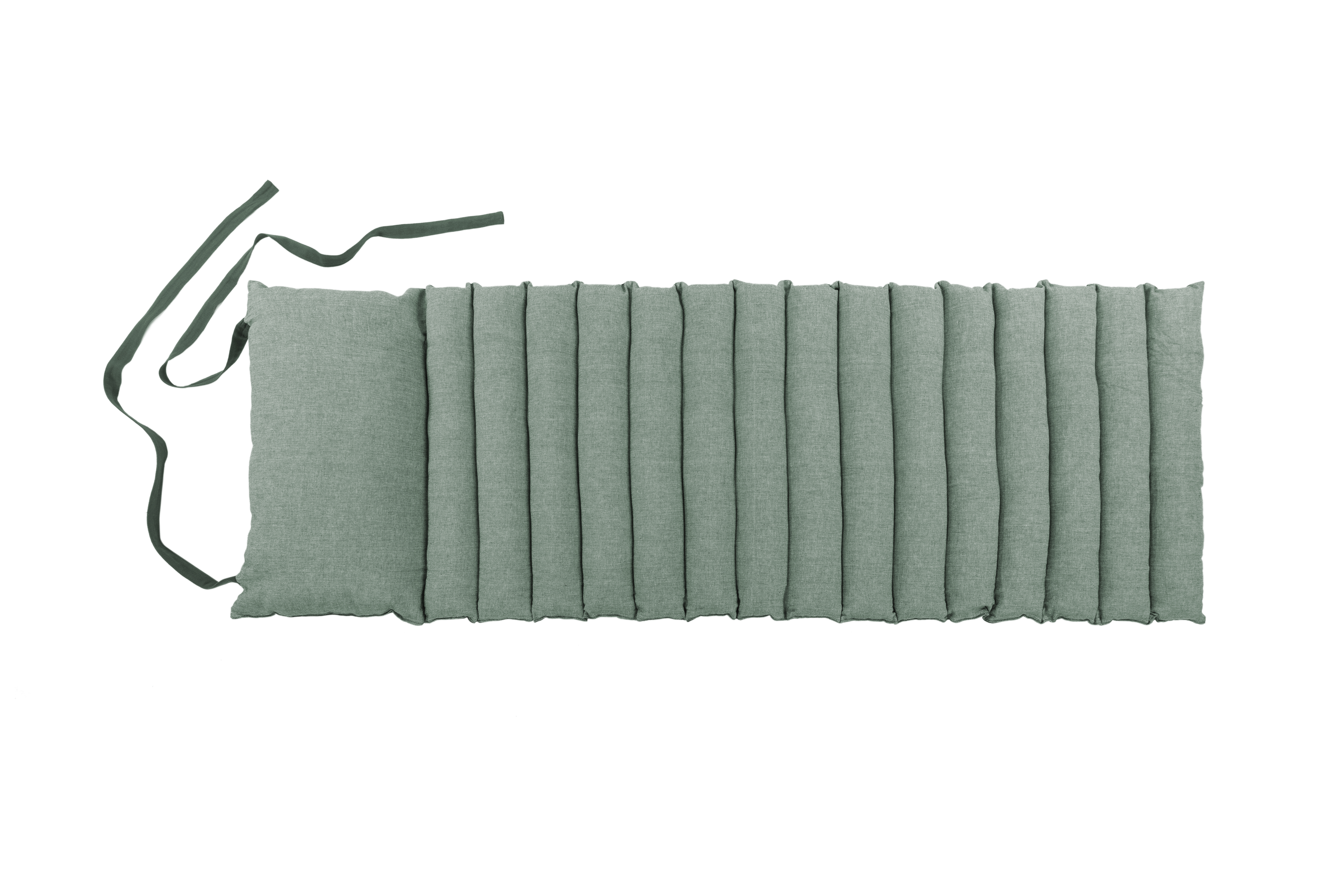 Futon mat CHAMBRAY - 180x60cm, green