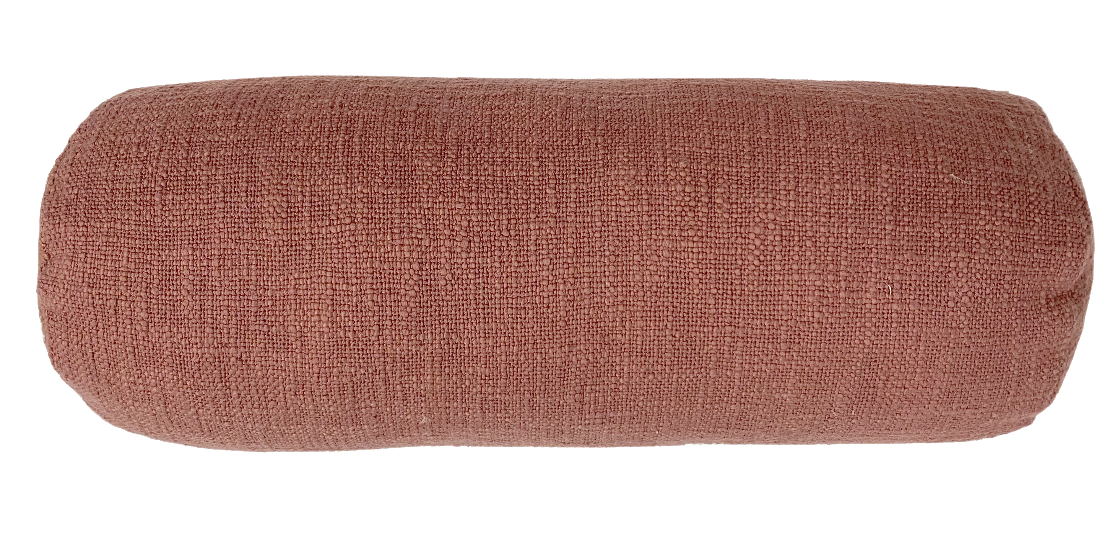 Bolster COTTON SLUB dia 15 x 45 cm, rust