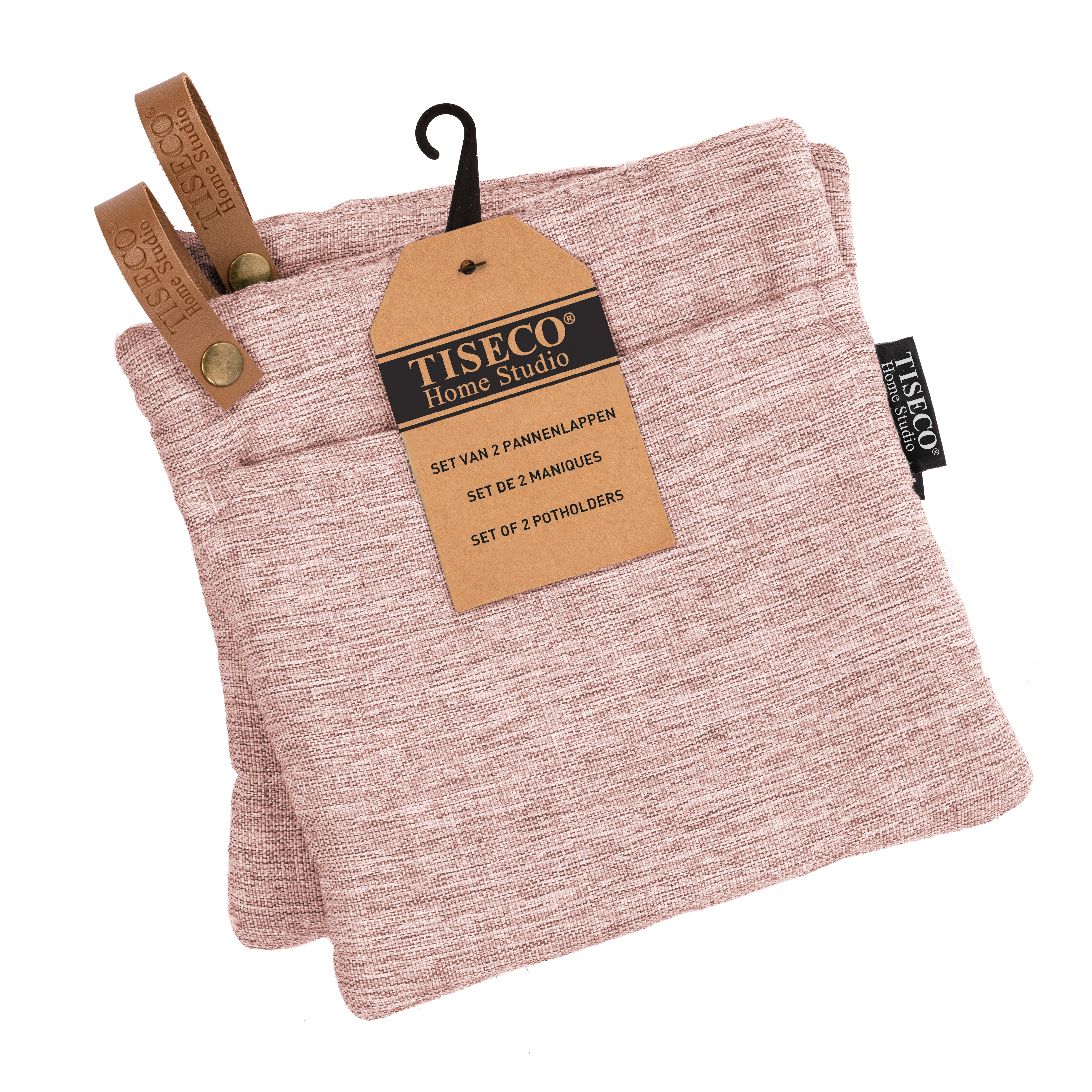 Potholder HERCULES - SET/2 - 20x20 cm, burnt brick