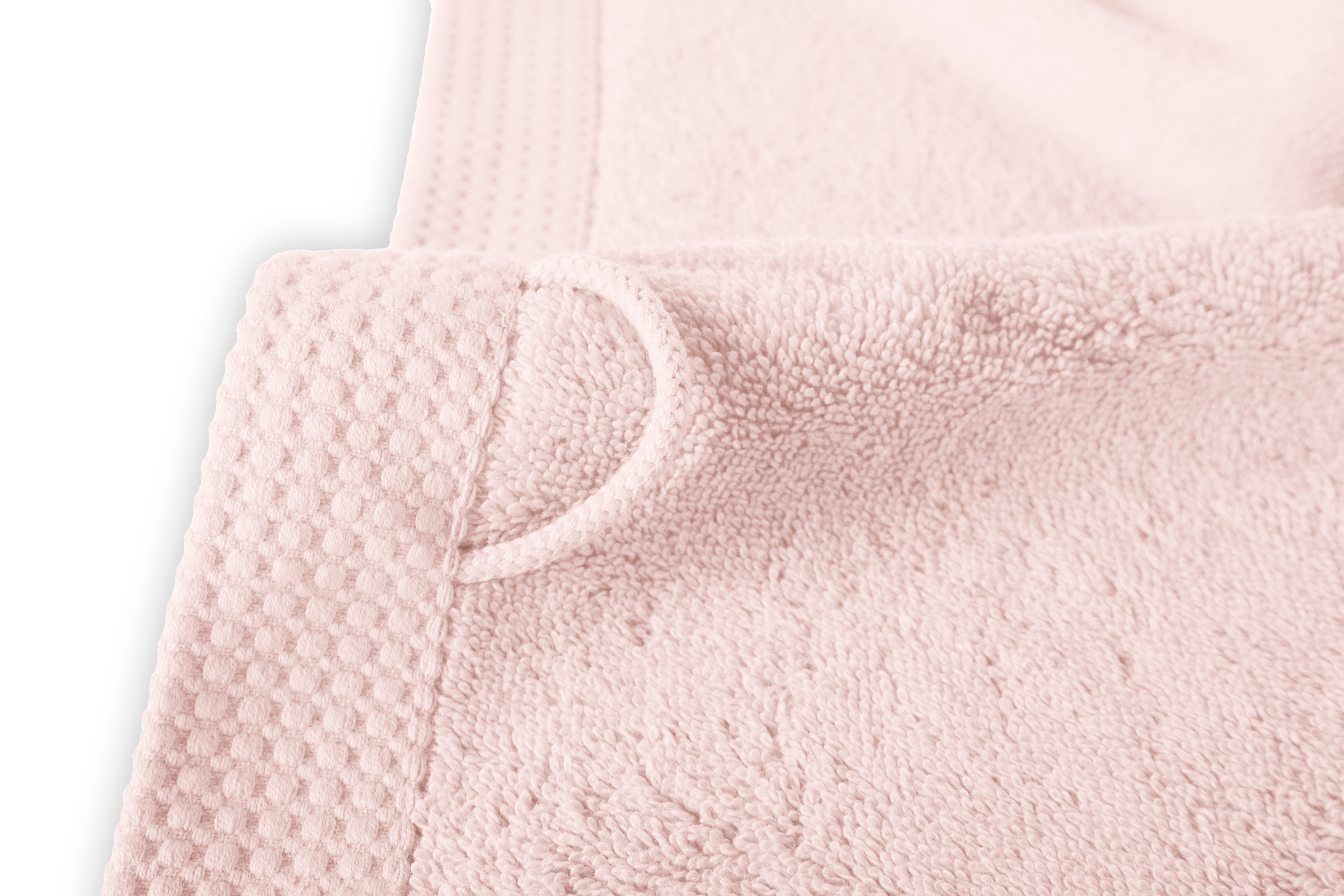 Shower towel DELUX - 100x150 cm, soft pink