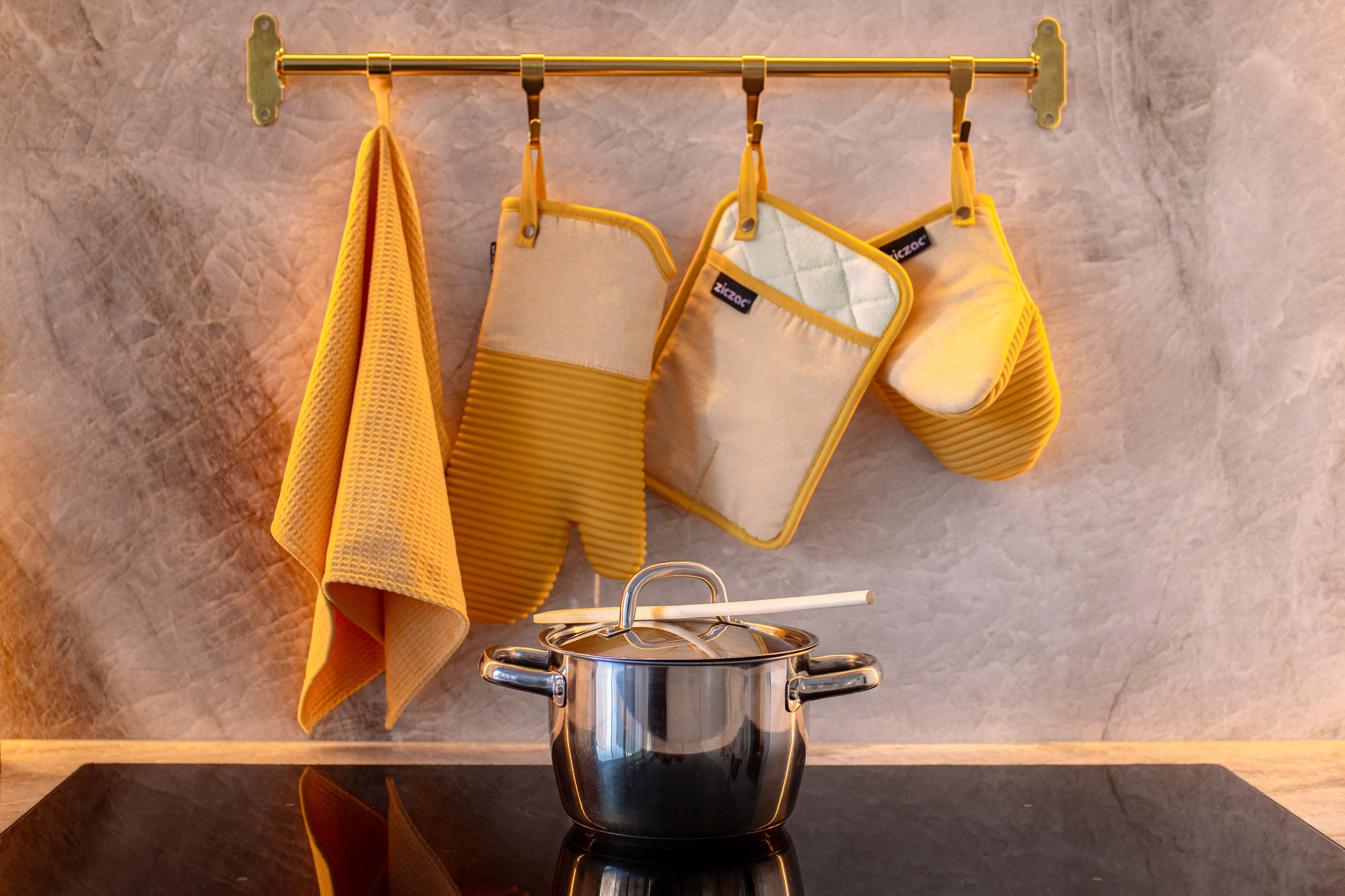 Gripper SILO -  SET/2 - 14x21,5 cm, jaune