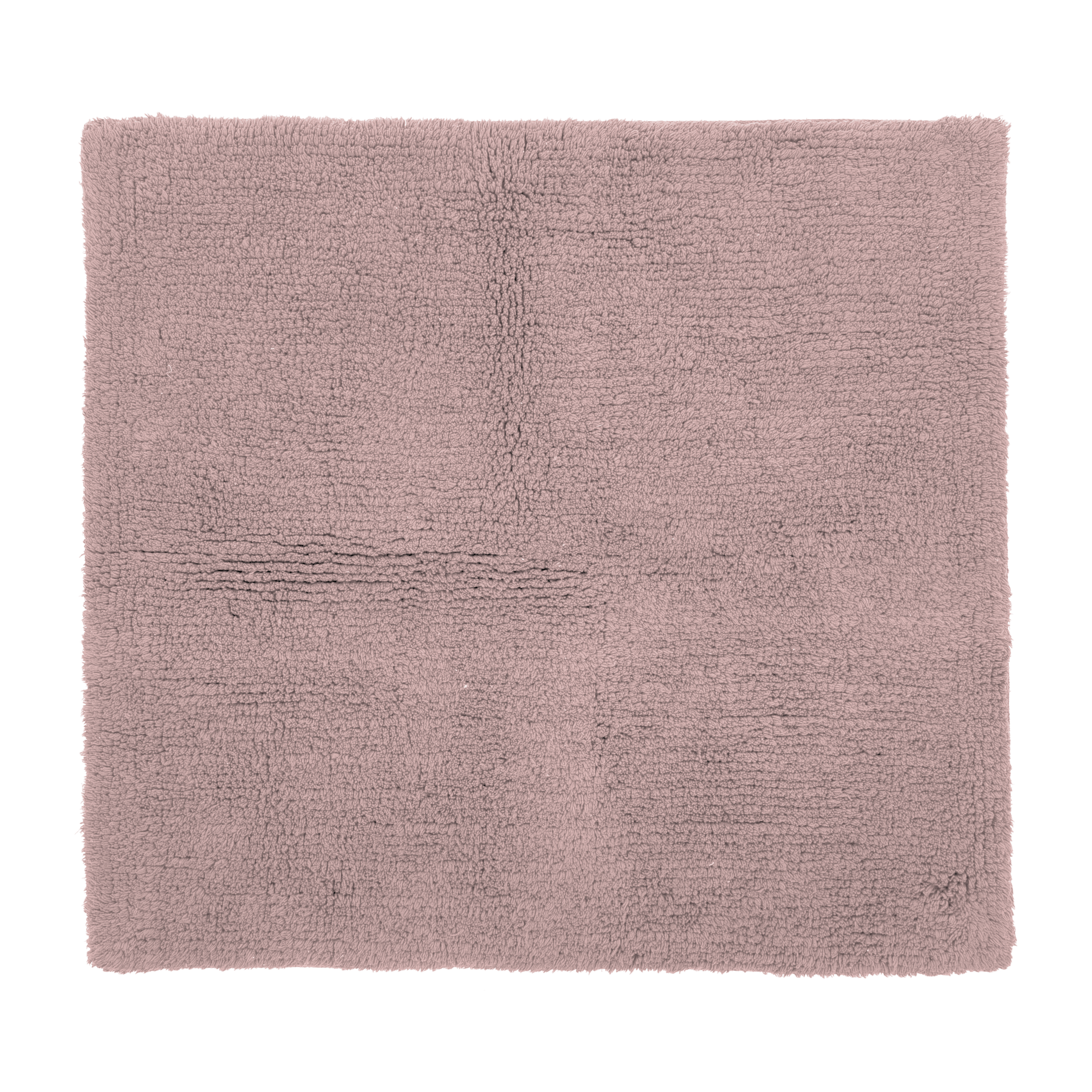 Badtapijt RIVA- katoen antislip, 60x60cm, mauve