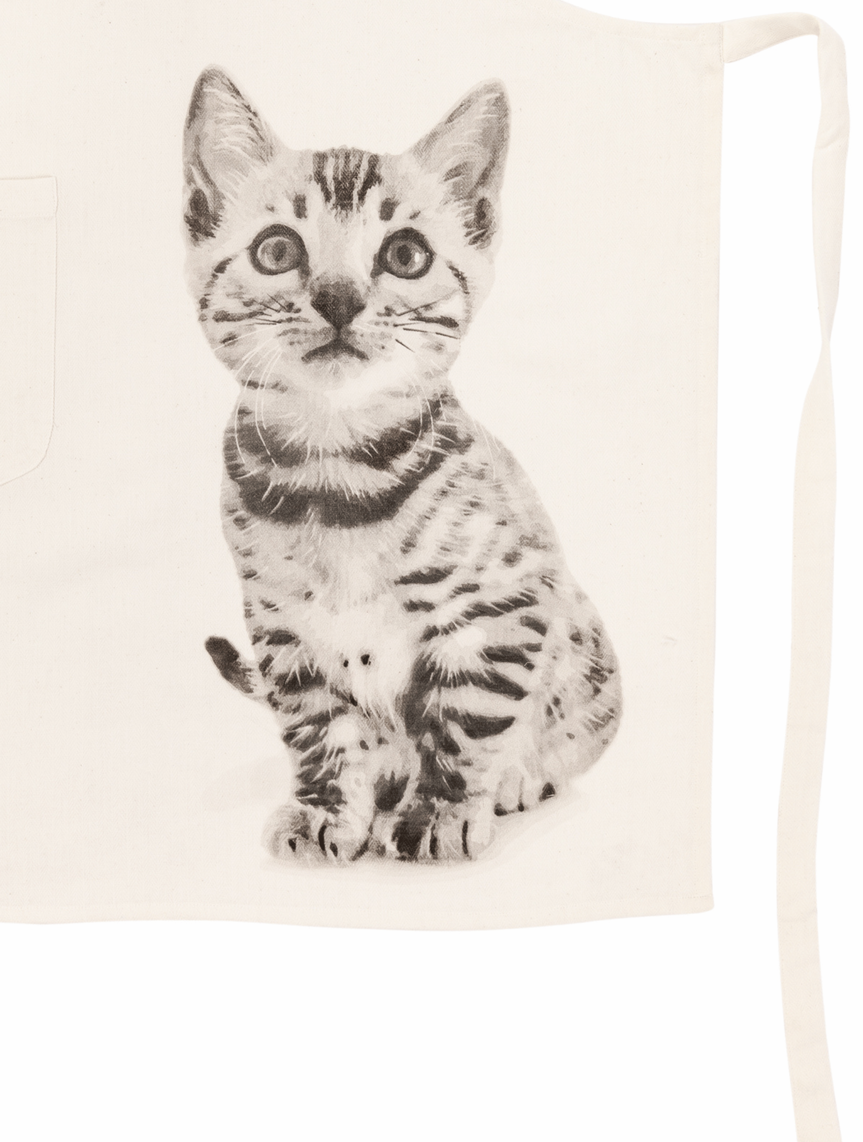 Apron FARM 74x85cm + hanger, cat
