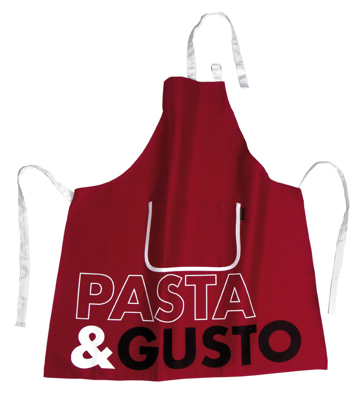 Apron fantasy 80x85,+pressbutton+pocket, Pasta Gusto
