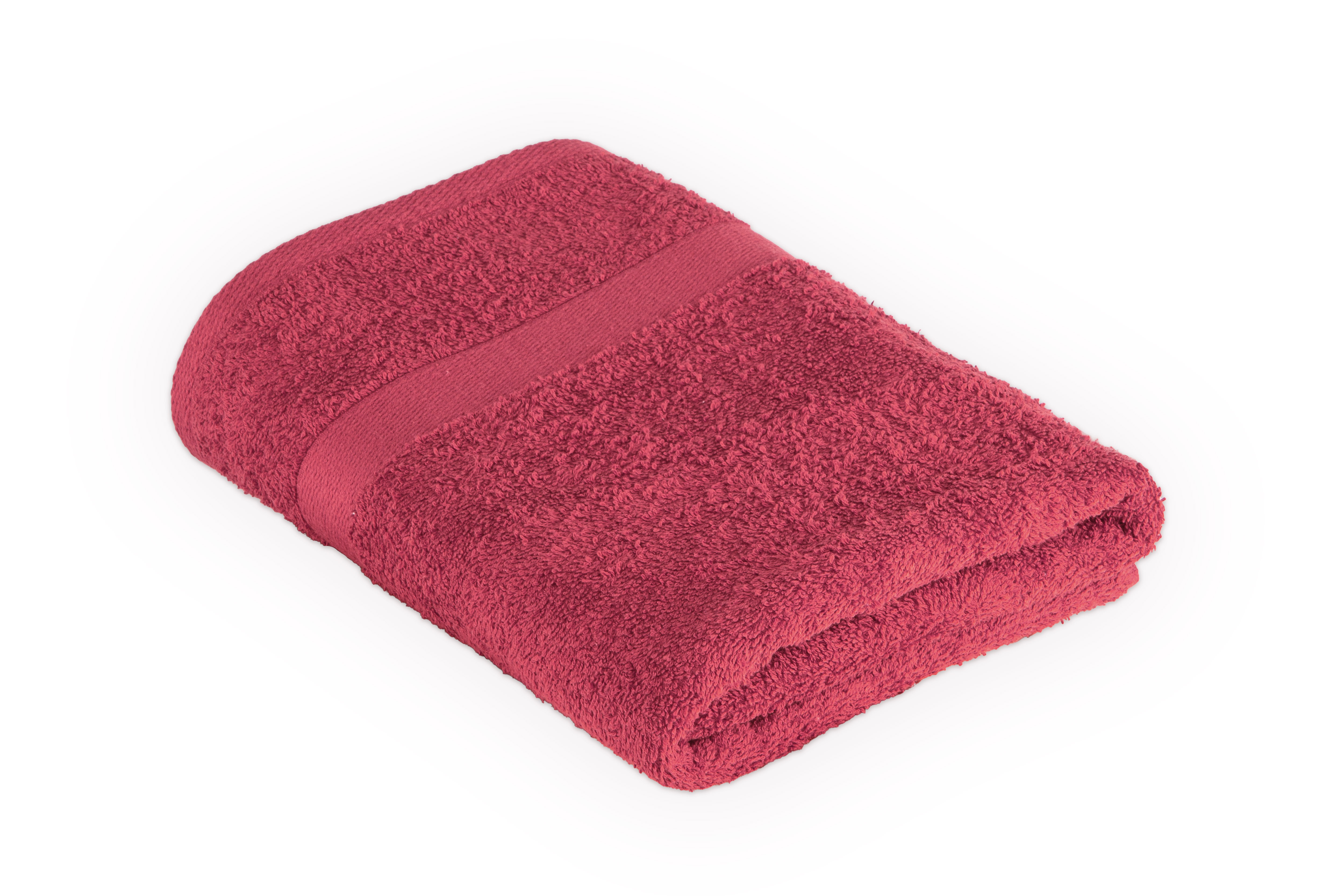 Bath sheet 70x140cm, persian red