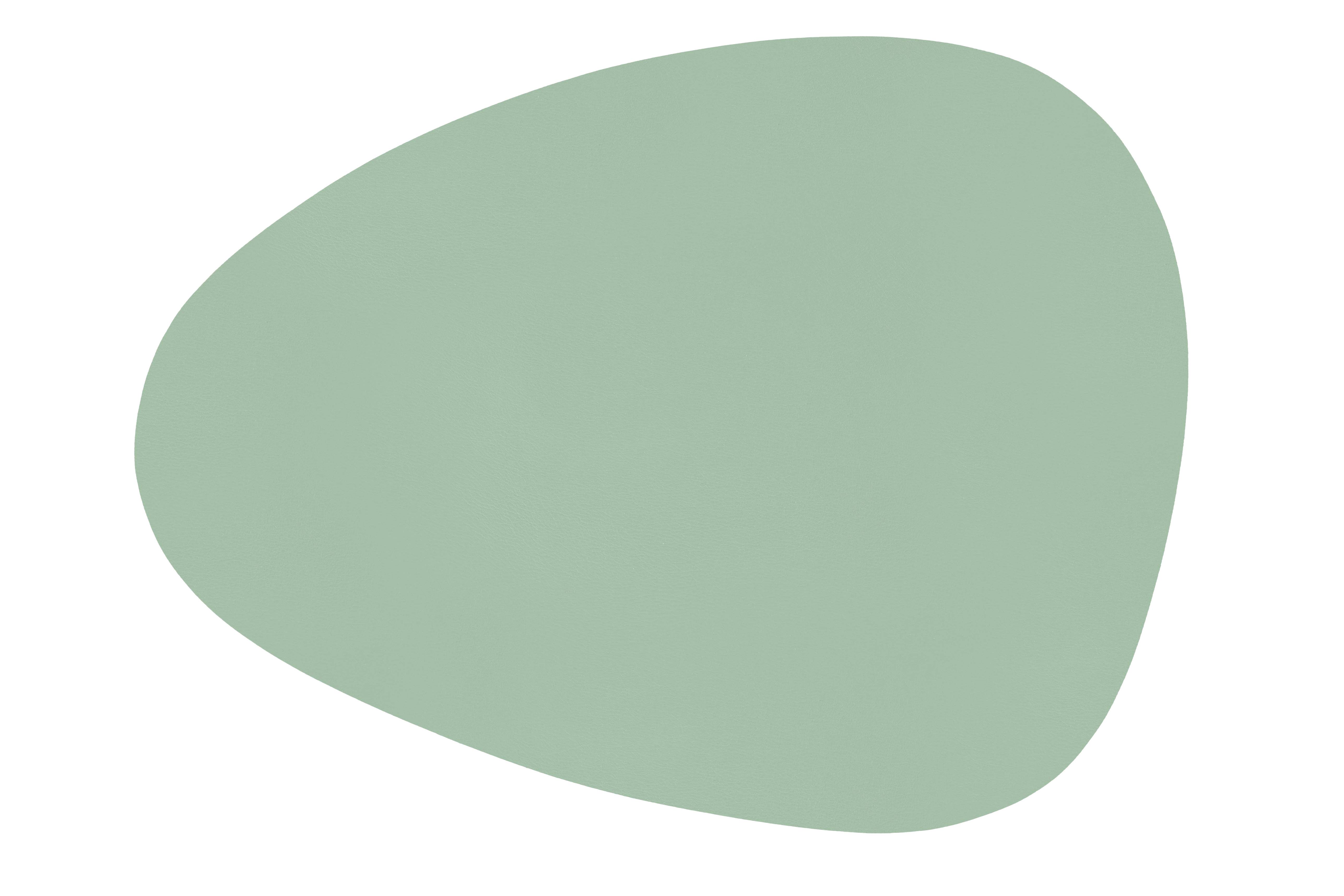 Placemat STONE - TOGO - 43x32cm, green