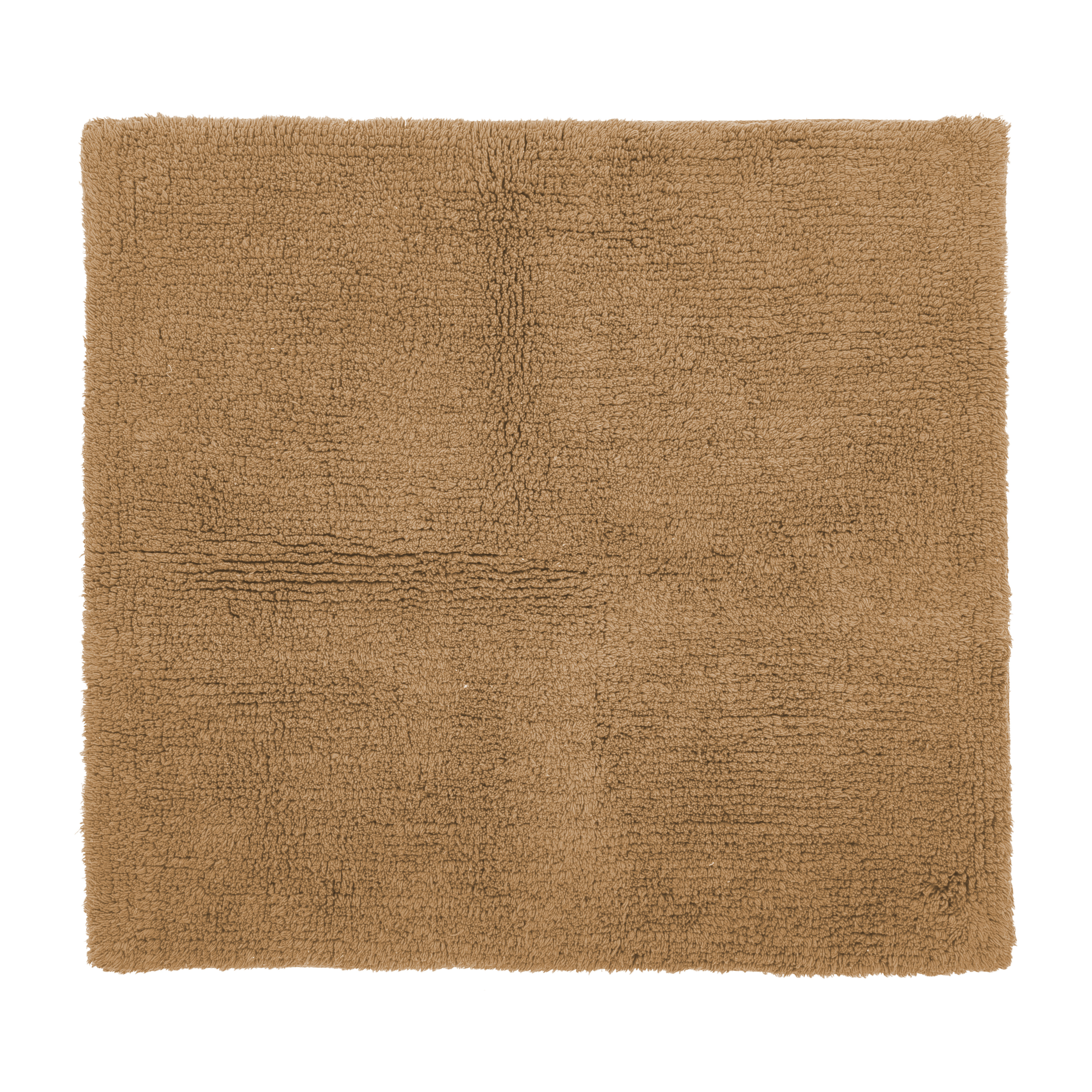 RIVA badtapijt - katoen antislip, 60x60cm, indian tan