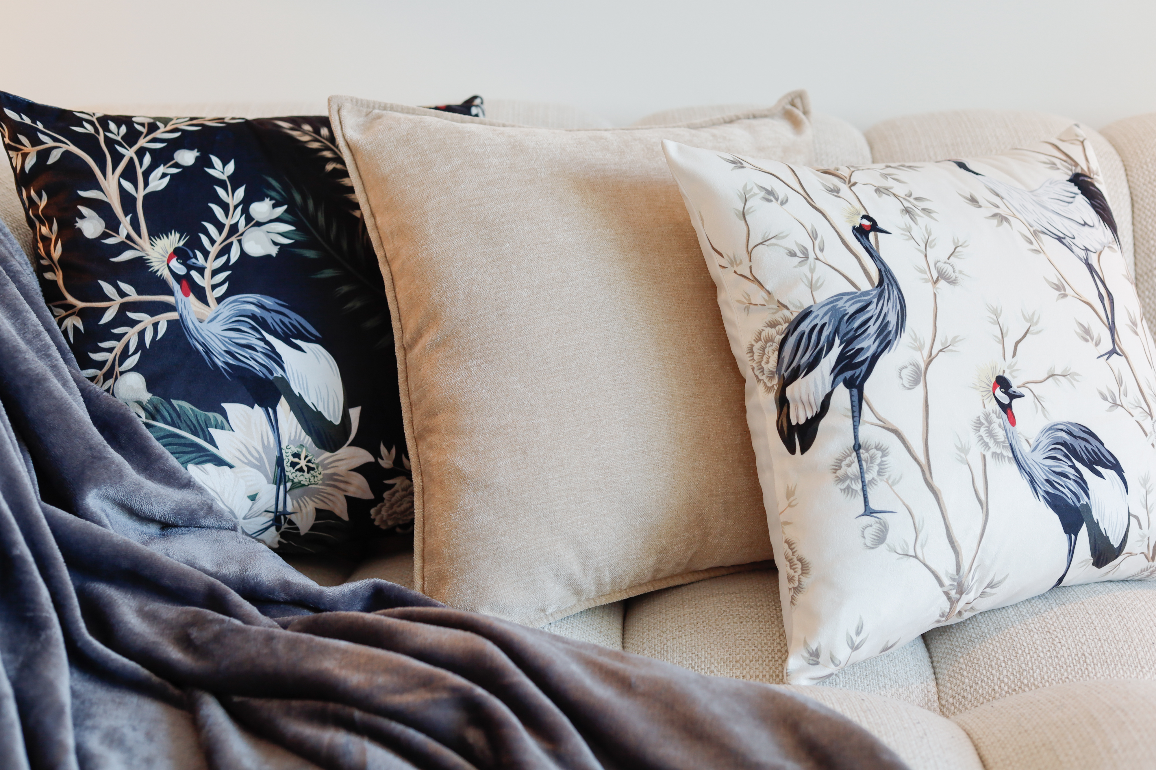 Coussin (rempli) JULIEN - 45x45 cm, sable