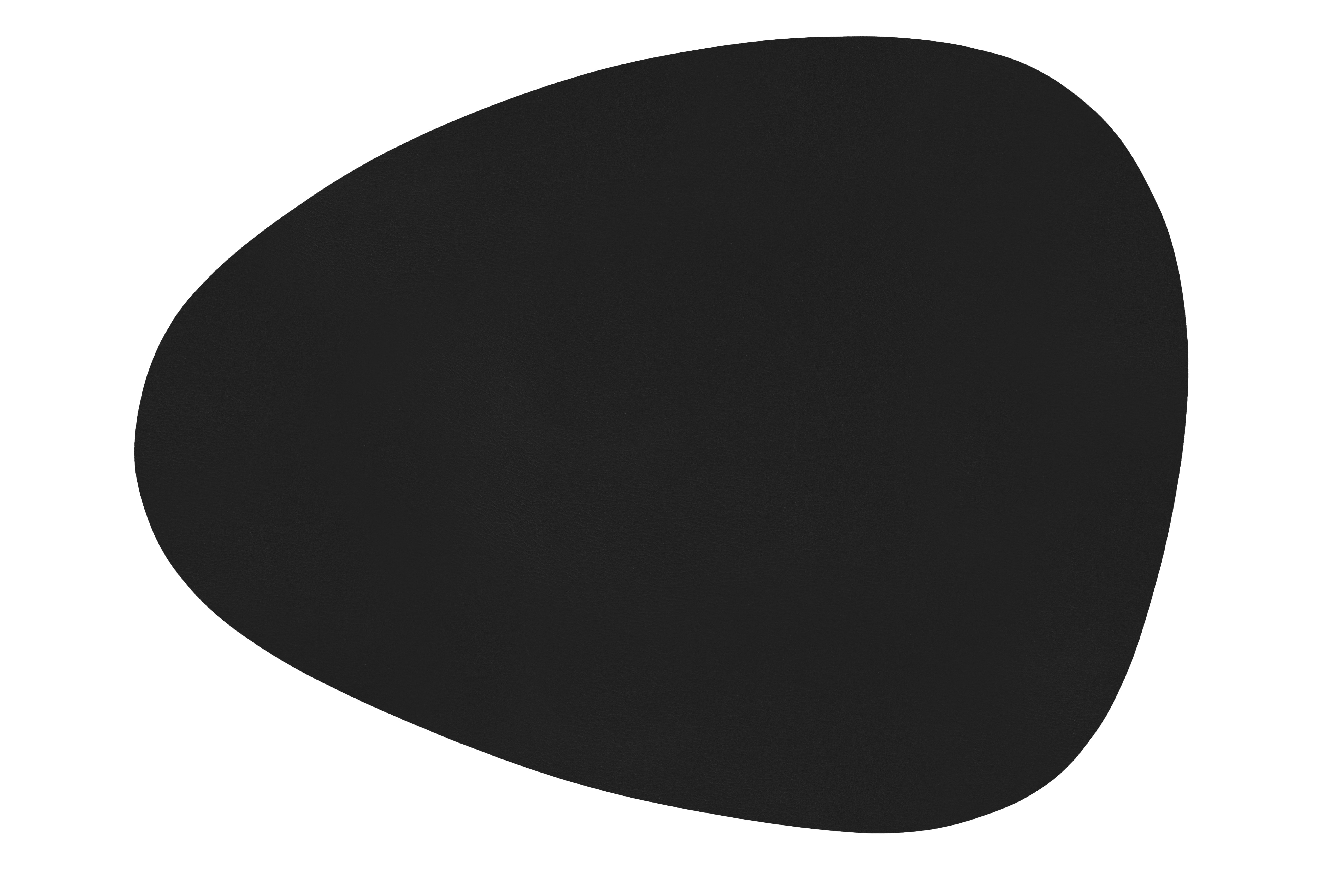 Placemat STONE - TOGO - 43x32cm, black
