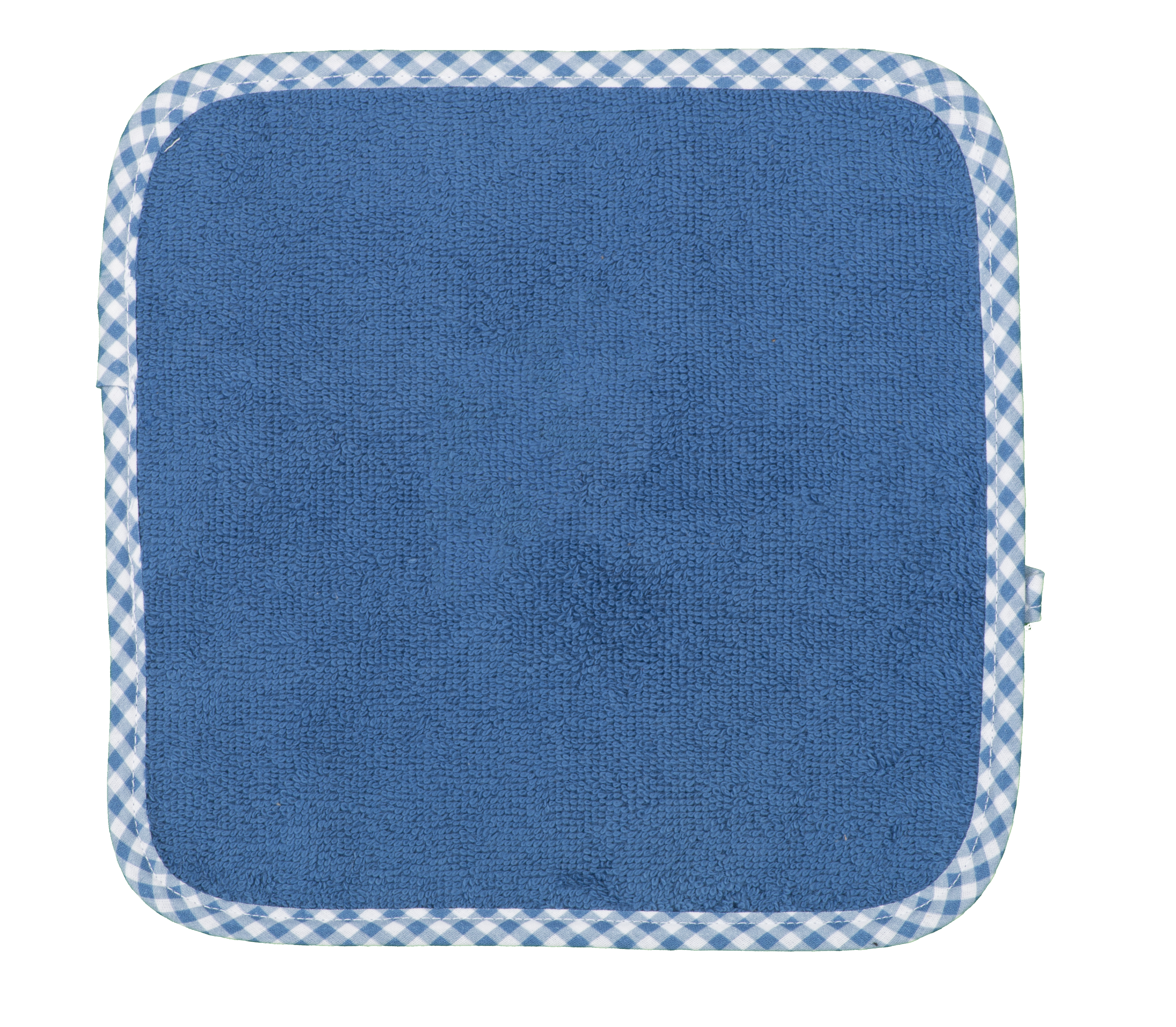 Pacifier cloth Boy uni blue, 23x23 cm